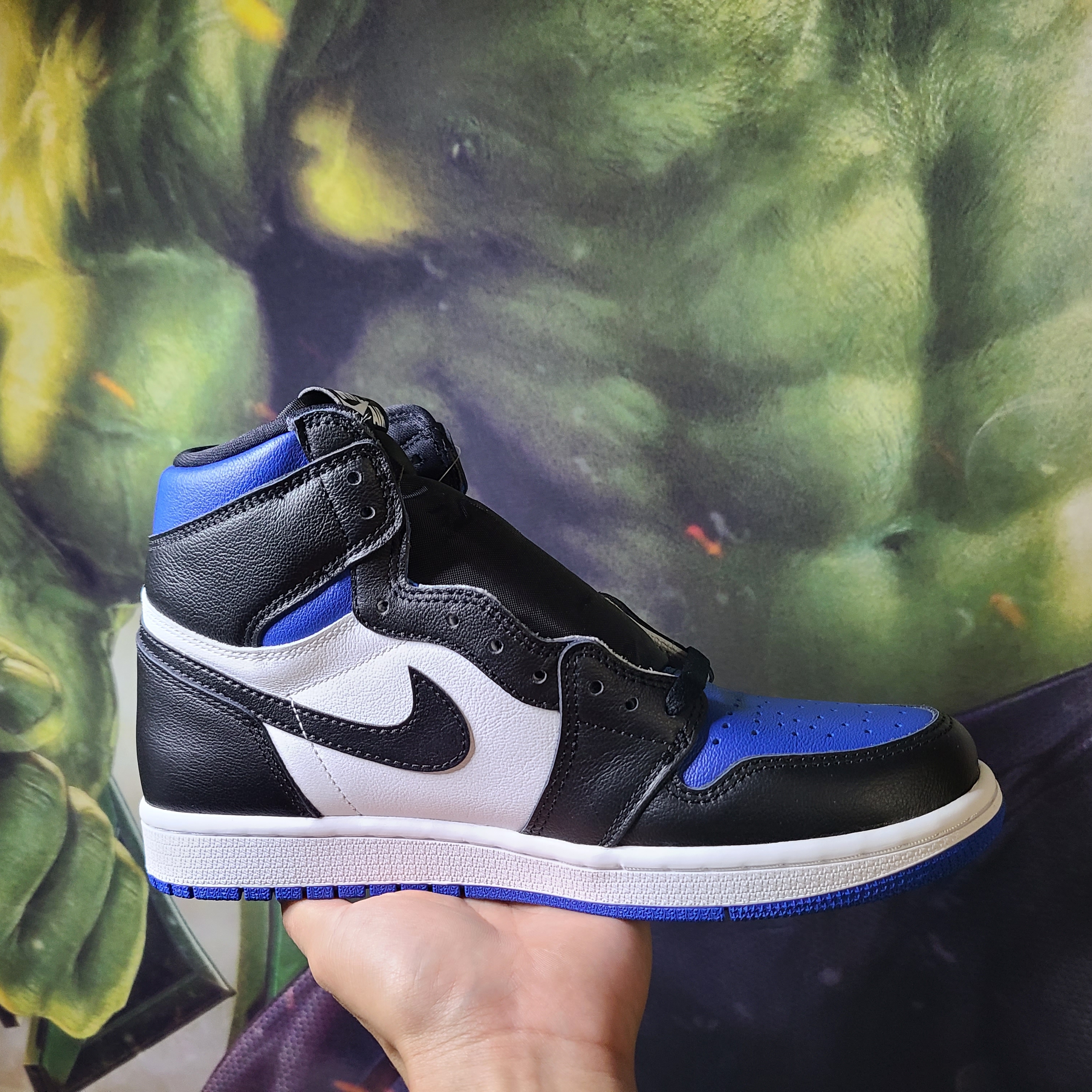 Jordan 1 Retro High OG Royal Toe 착용 스타일 - 2