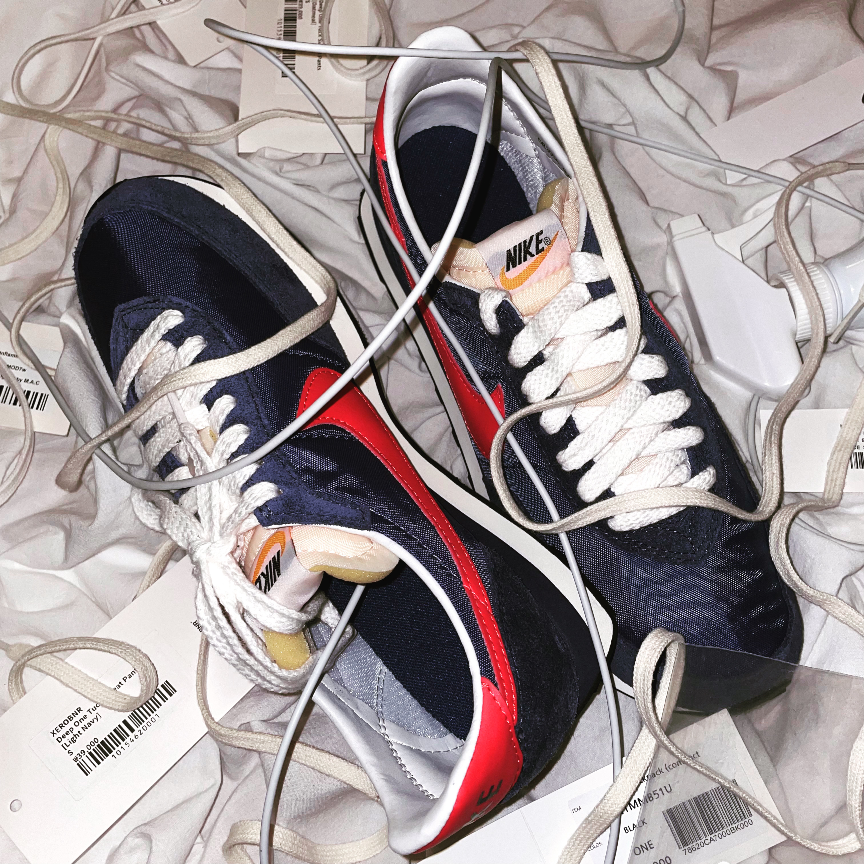 Nike Waffle Trainer 2 SP Midnight Navy 착용 스타일