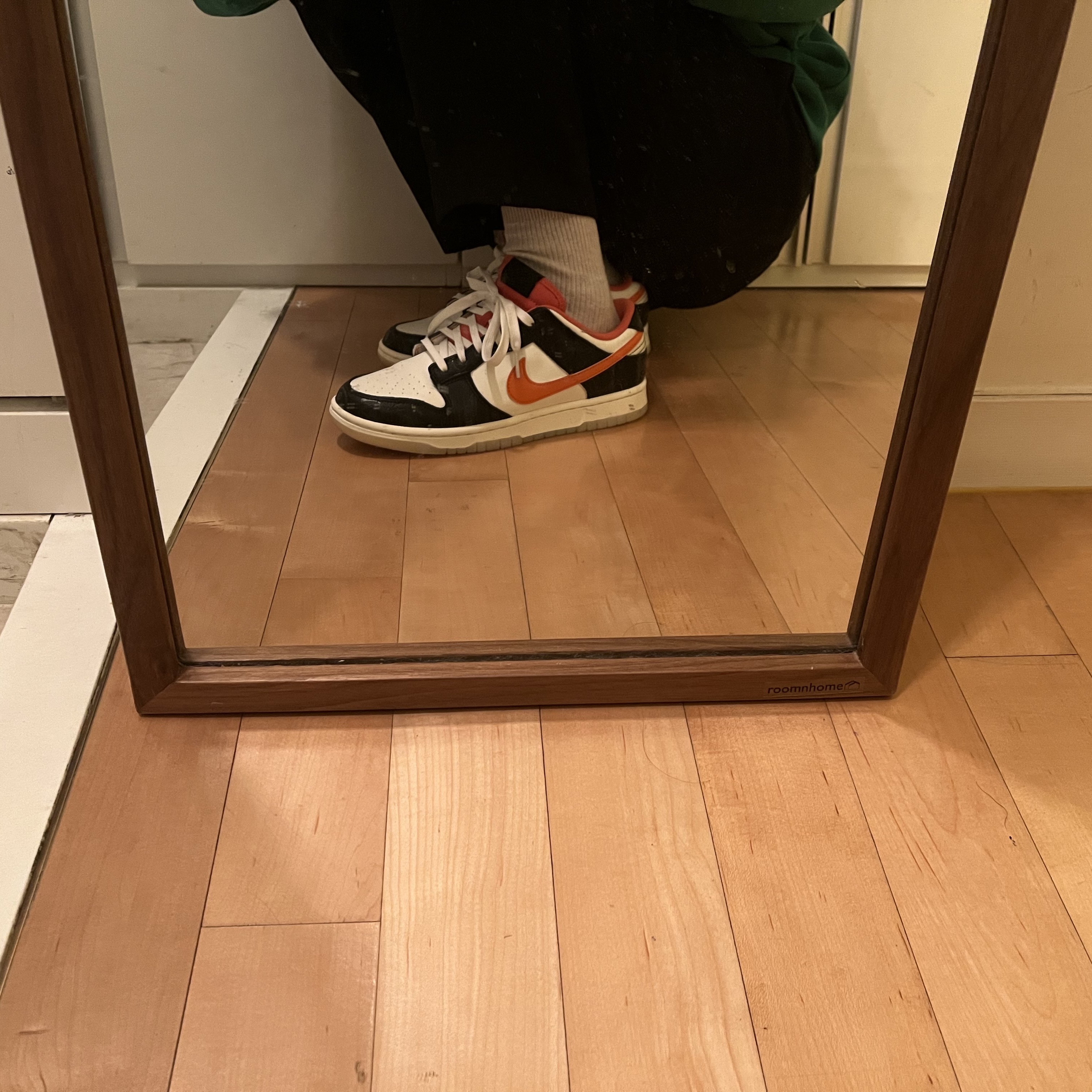 Nike Dunk Low Retro PRM Halloween 착용 스타일 - 1