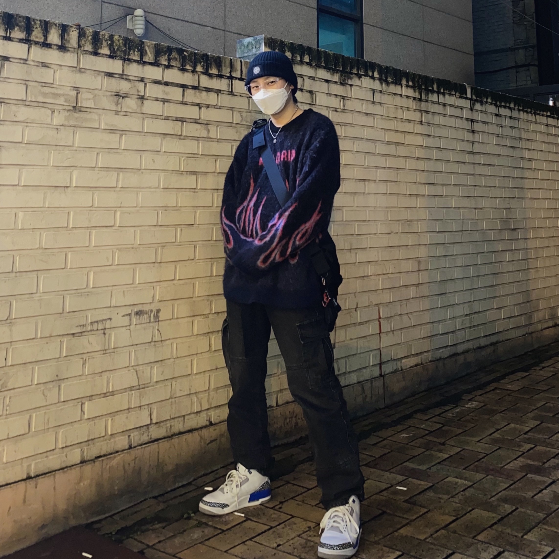 Jordan 3 Retro Racer Blue 착용 스타일 - 1