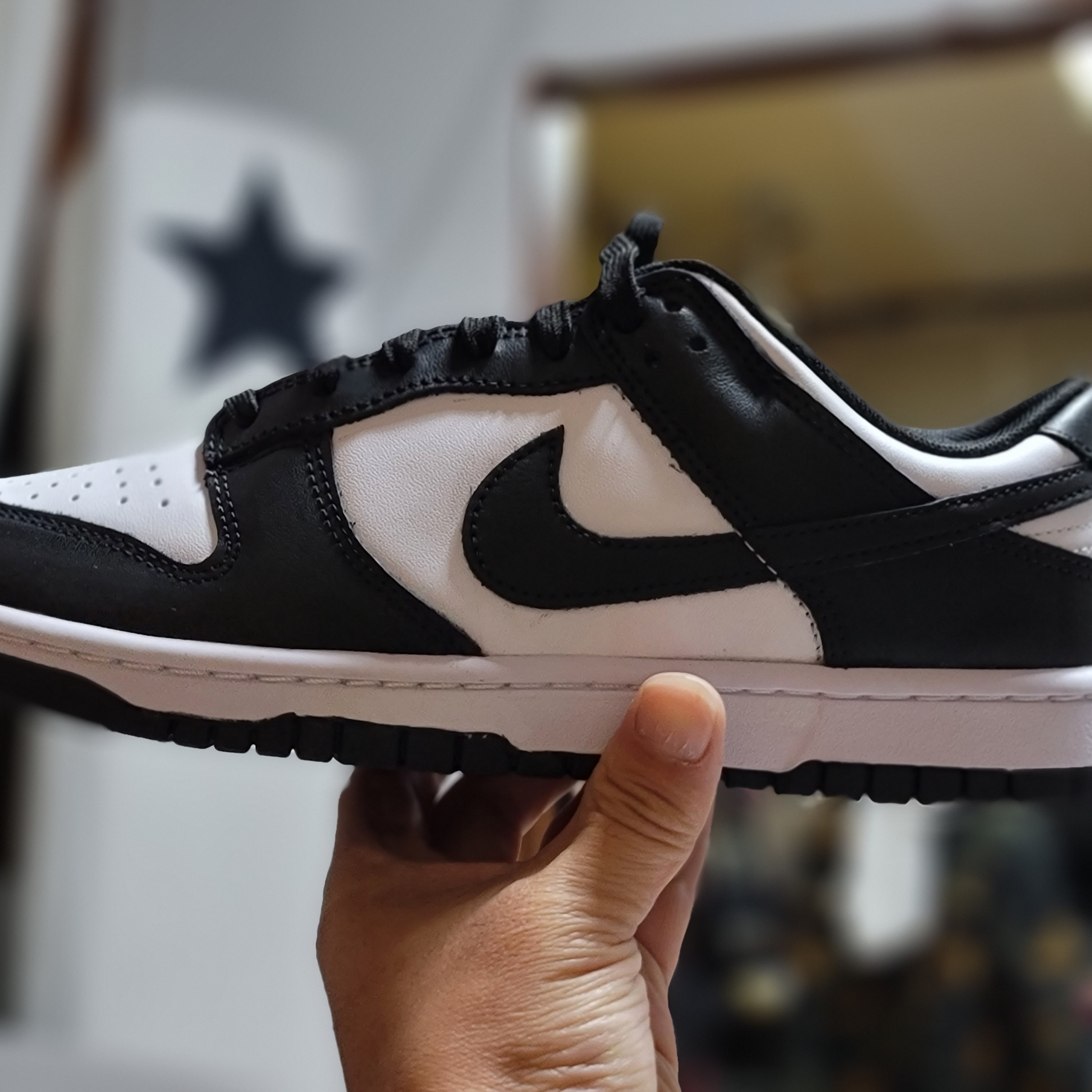 Nike Dunk Low Retro Black 착용 스타일 - 5