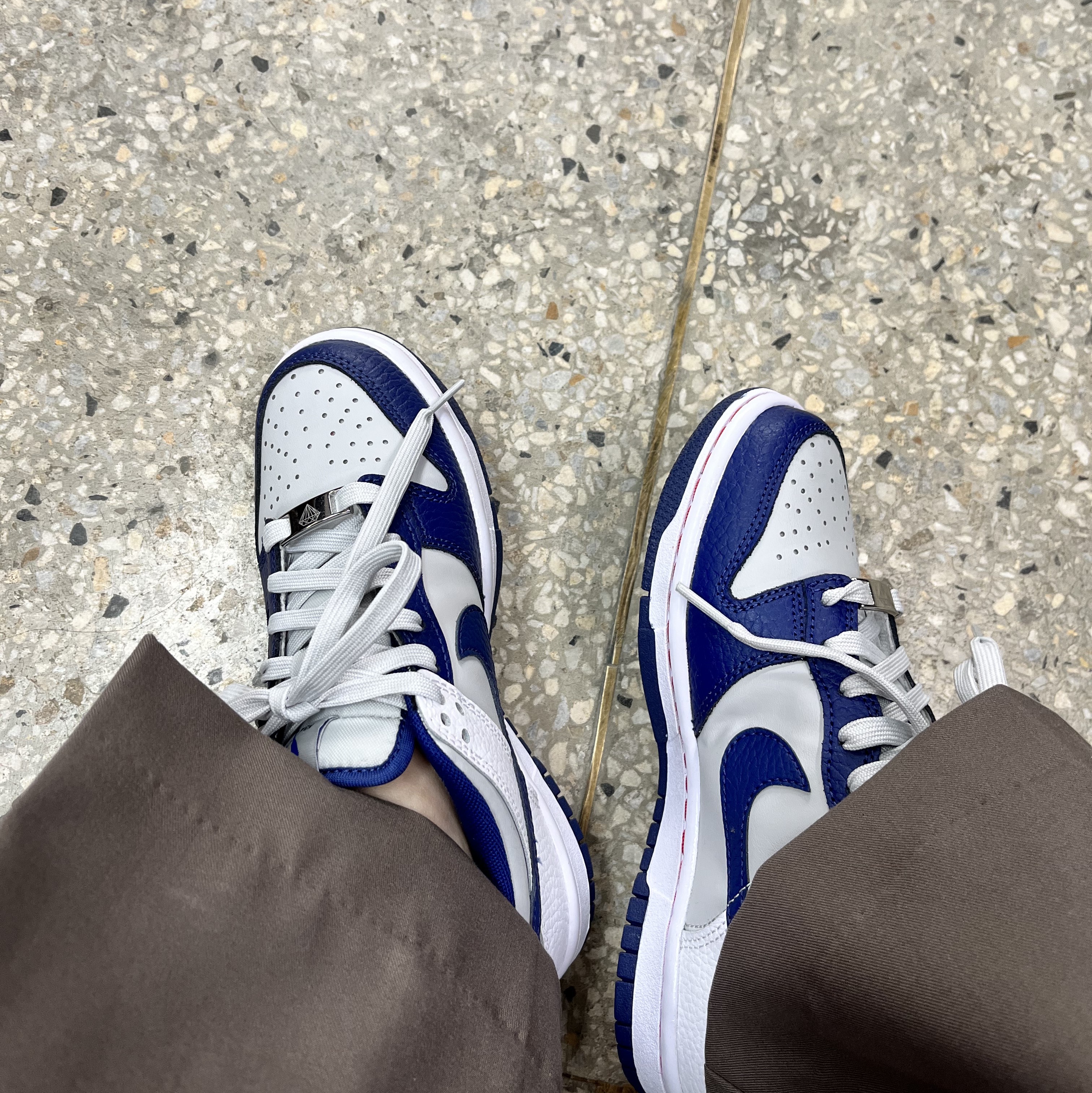 (GS) Nike x NBA Dunk Low Nets 착용 스타일 - 2