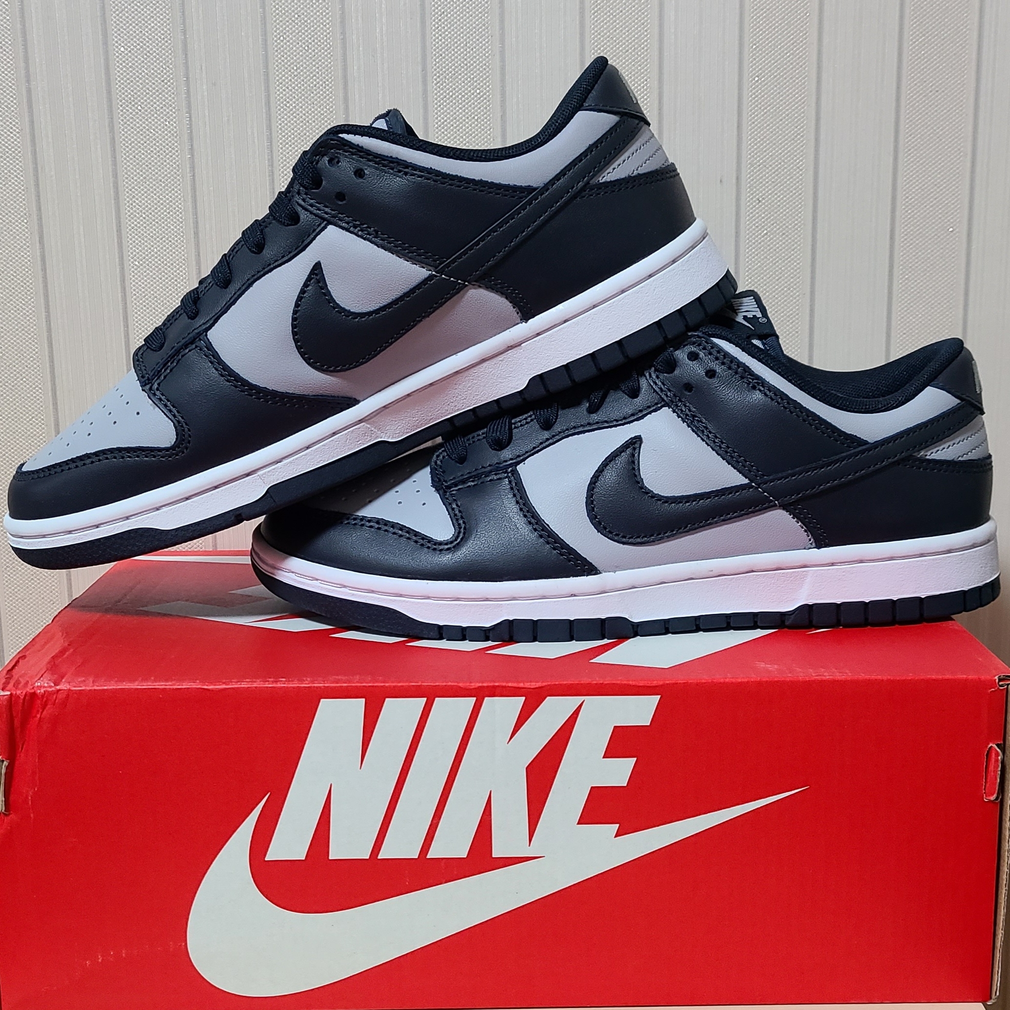 Nike Dunk Low Retro Championship Grey 착용 스타일