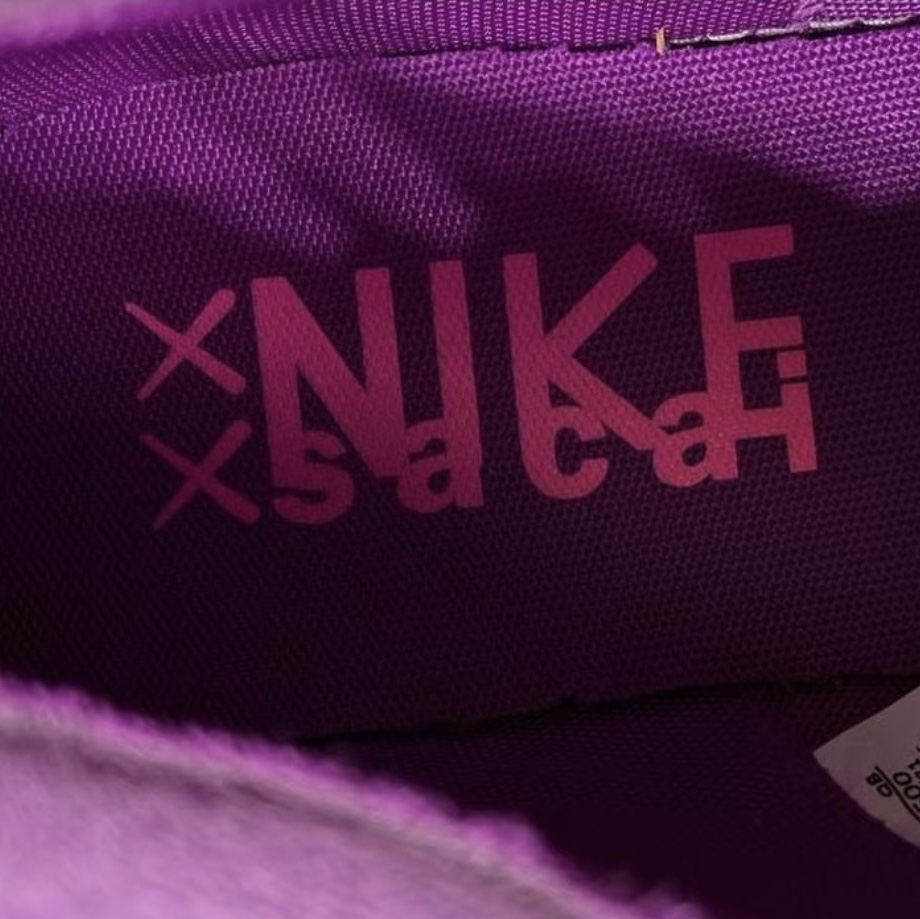 Nike x Sacai x Kaws Blazer Low Purple Dusk 착용 스타일 - 5
