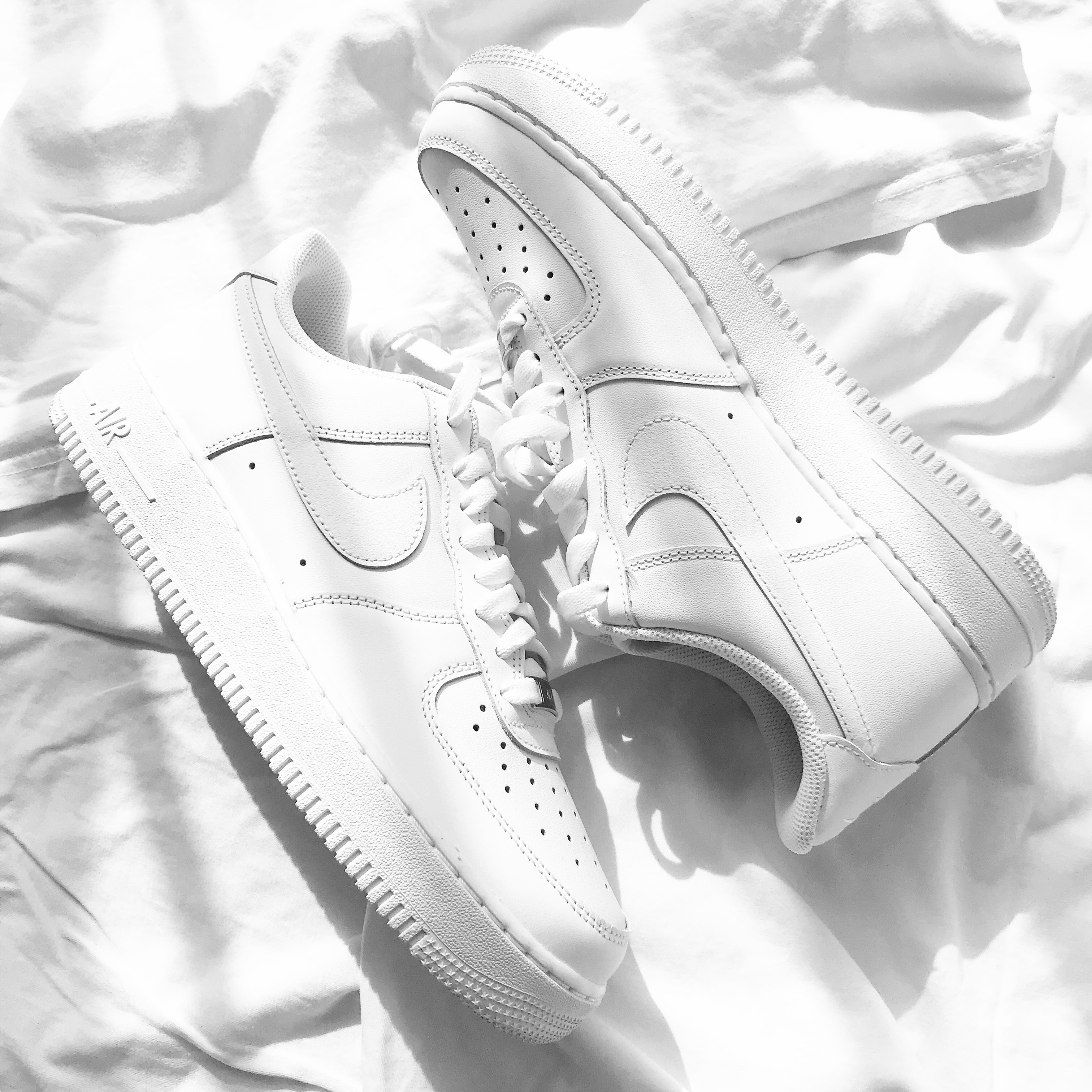 Nike Air Force 1 '07 Low White 착용 스타일