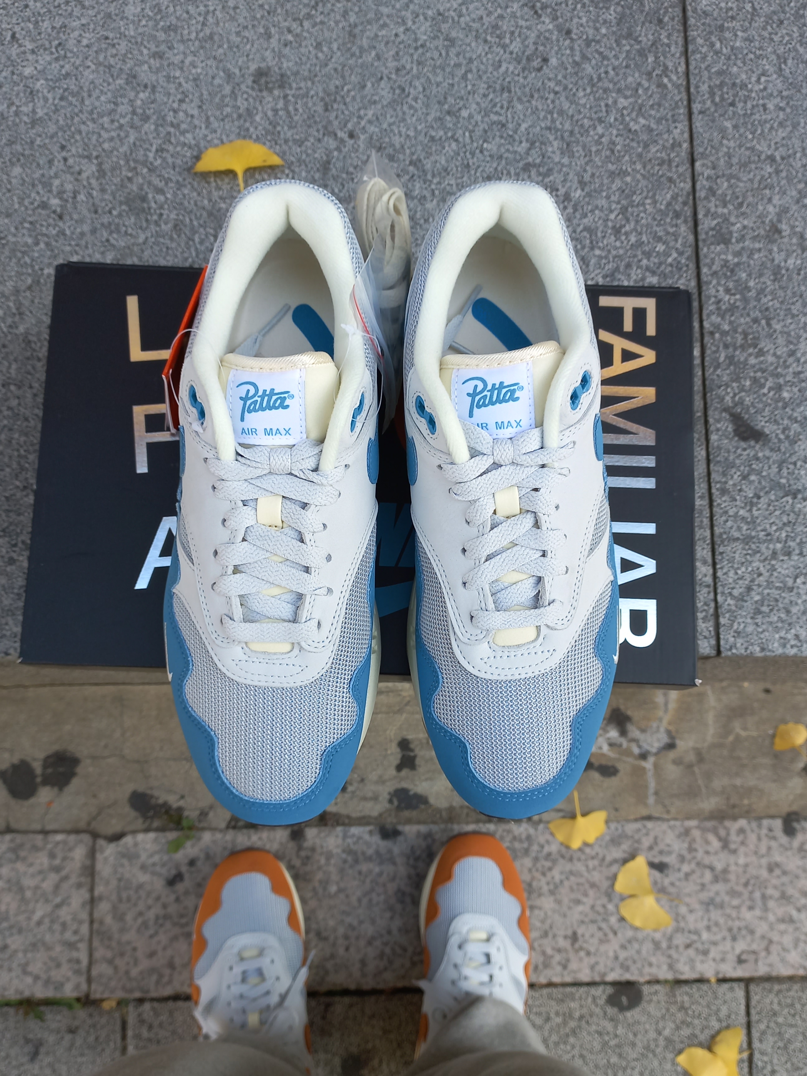 Nike x Patta Air Max 1 Monarch, Nike x Patta Air Max 1 Noise Aqua 착용 스타일 - 2