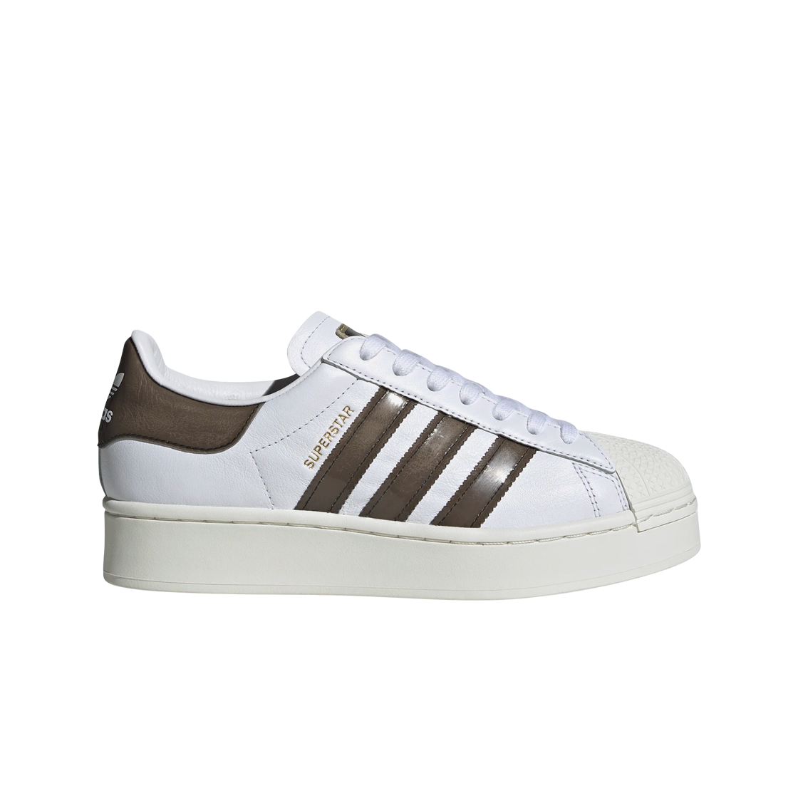 FV3356 (W) Adidas Superstar Bold White Brown