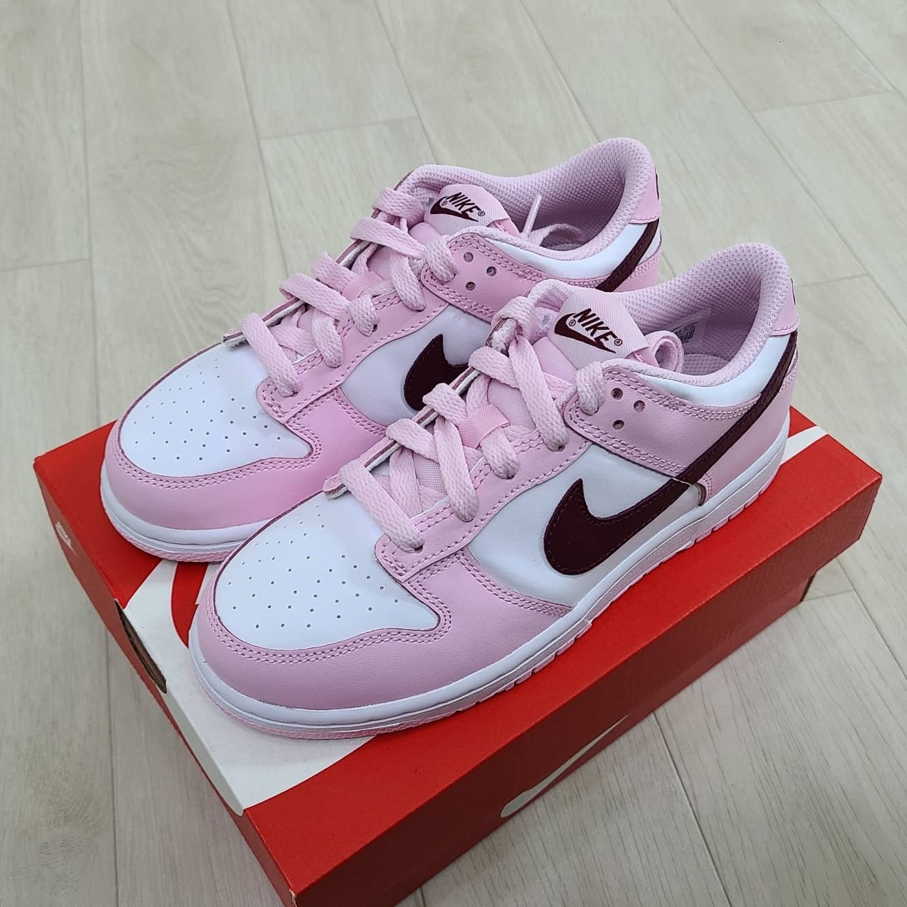 (PS) Nike Dunk Low Pink Foam 착용 스타일 - 2