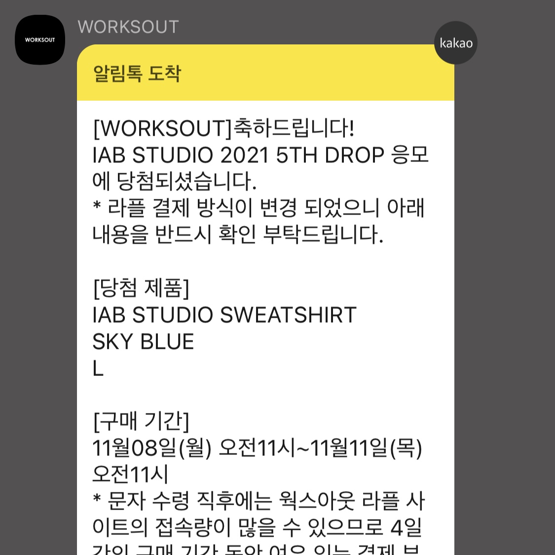 IAB Studio Crewneck Sky Blue 착용 스타일