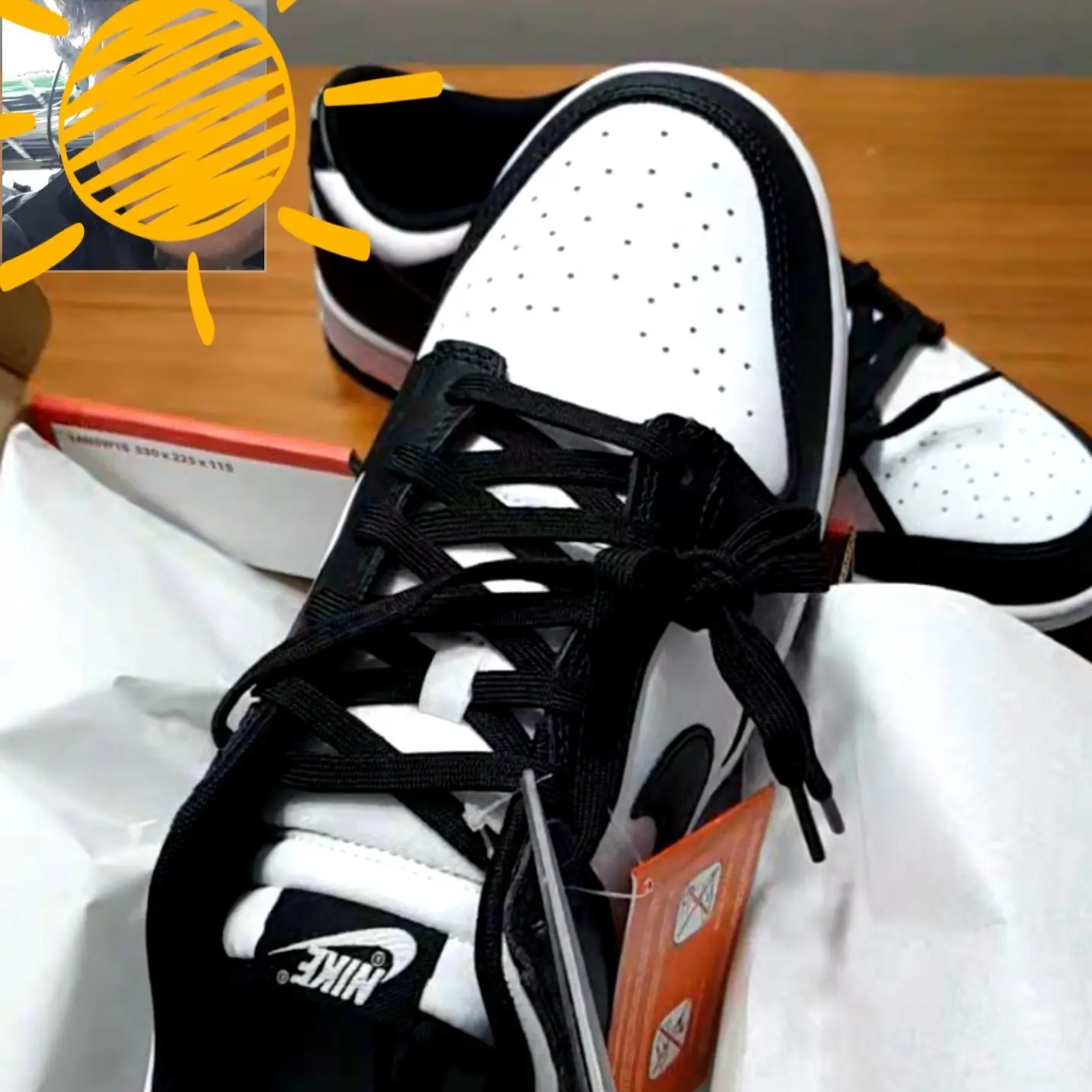 Nike Dunk Low Retro Black 착용 스타일