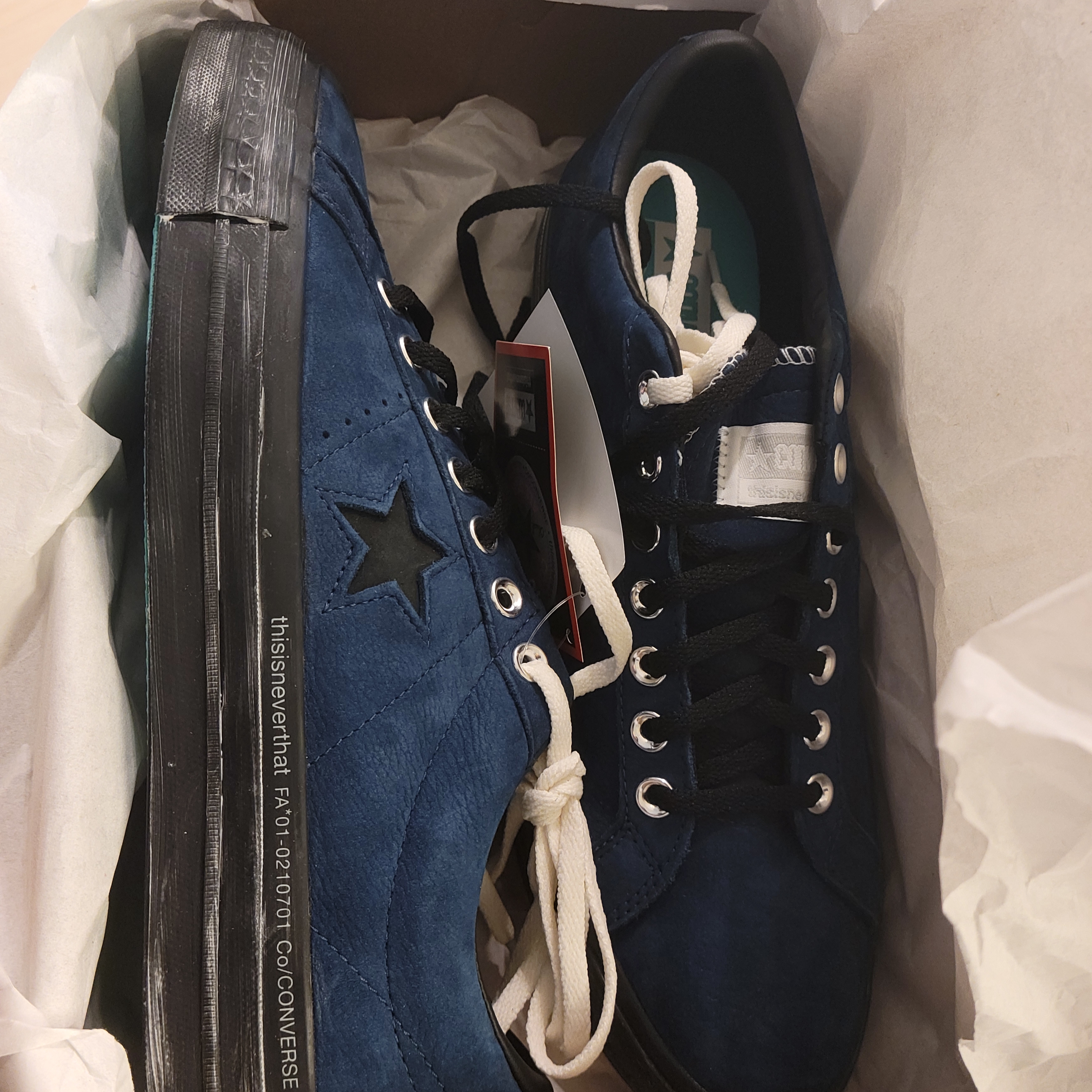 Converse x Thisisneverthat One Star Ox Poseidon 착용 스타일 - 2