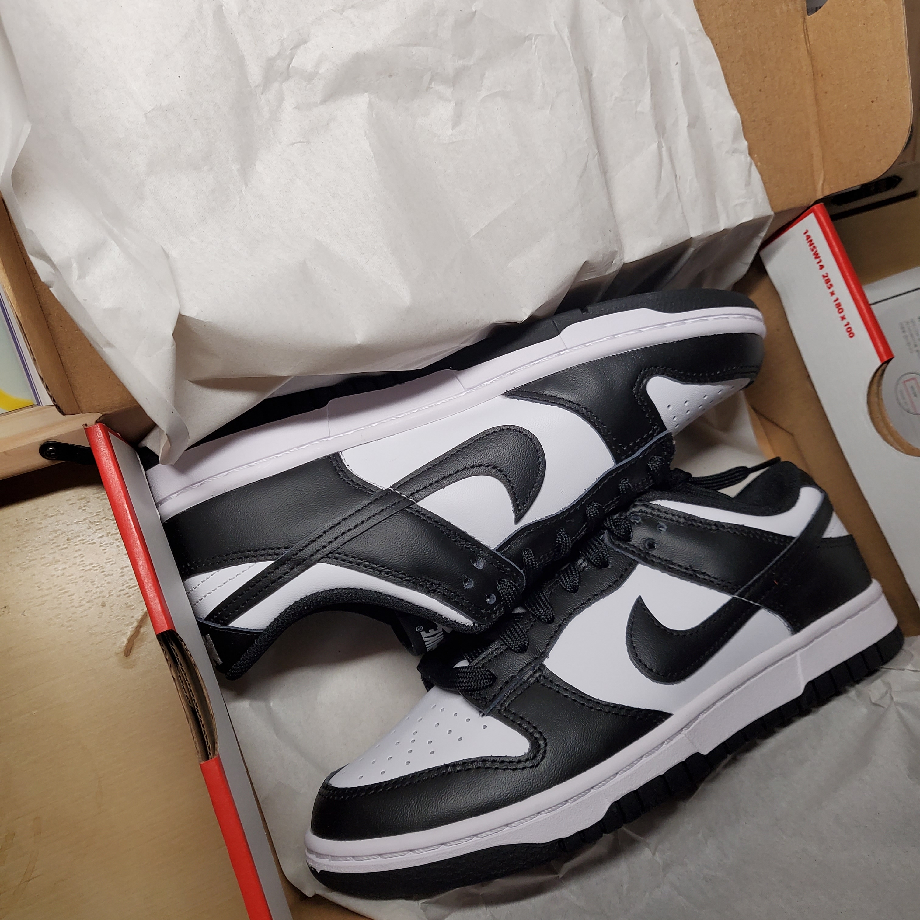 (W) Nike Dunk Low Black 착용 스타일