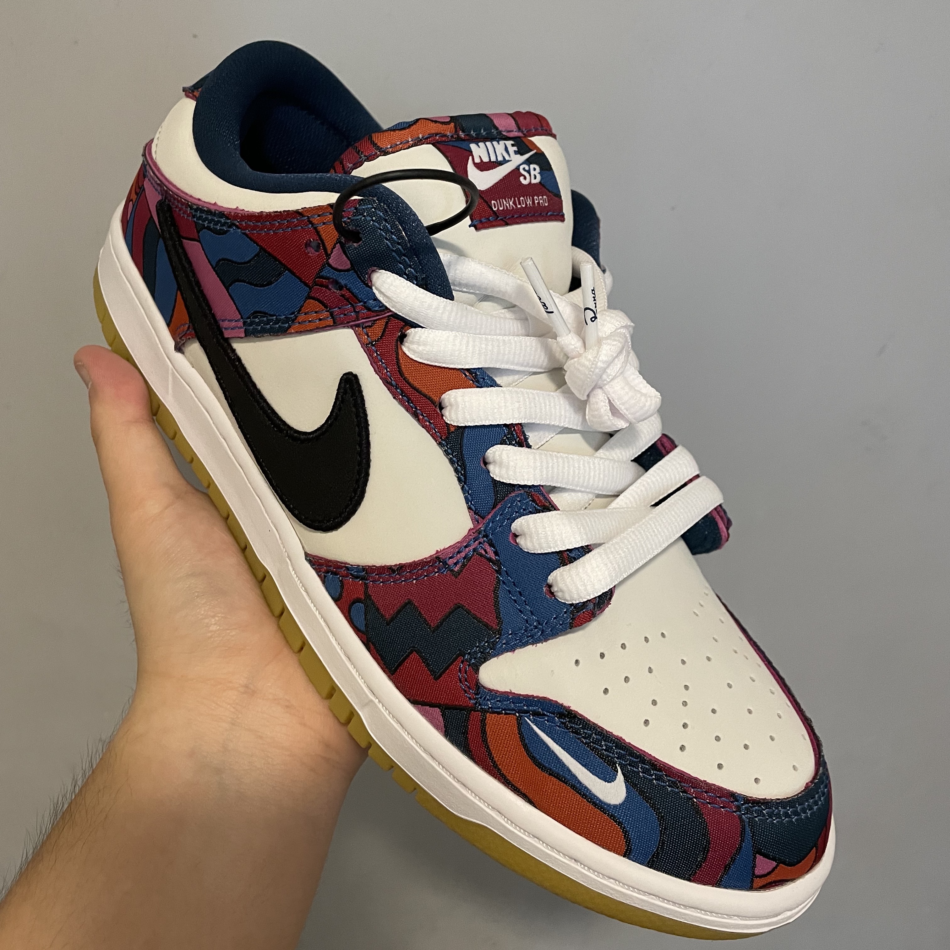 Nike x Parra SB Dunk Low Pro Abstract Art 착용 스타일 - 2