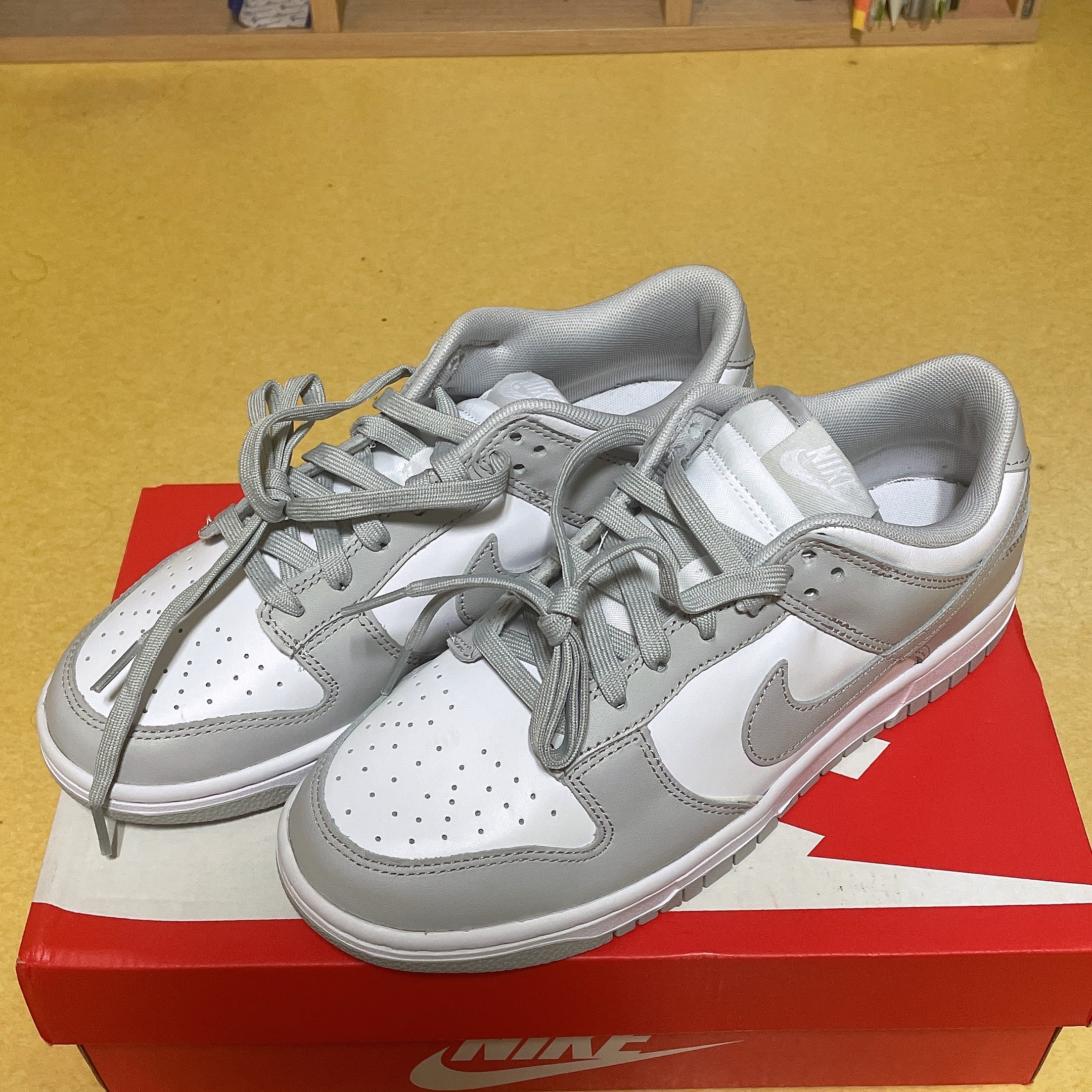 Nike Dunk Low Retro Grey Fog 착용 스타일