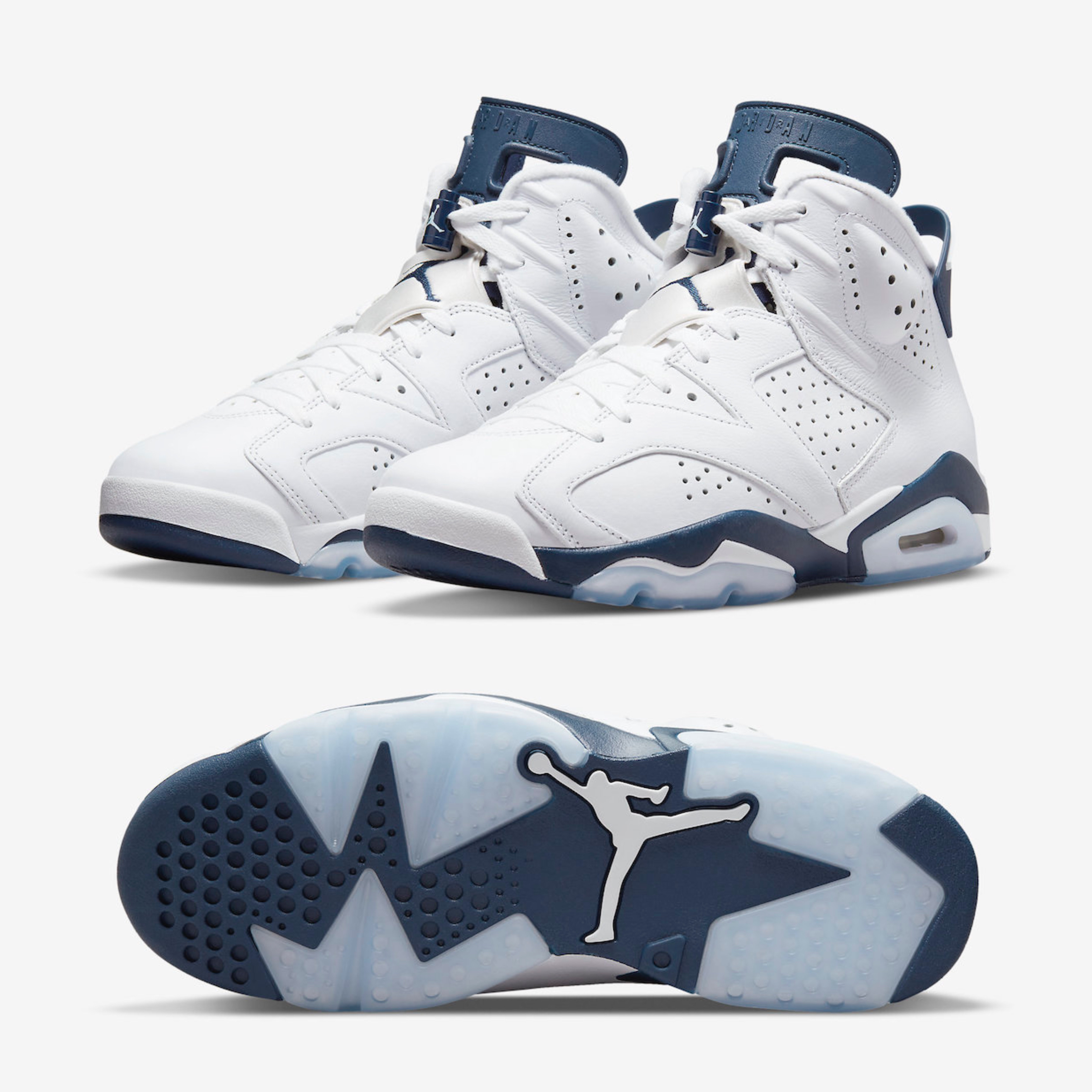 Jordan 6 Retro Sport Blue 2014 착용 스타일 - 2