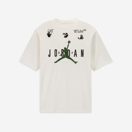 조던 x 오프화이트 숏슬리브 티셔츠 팬텀 - US/EU
