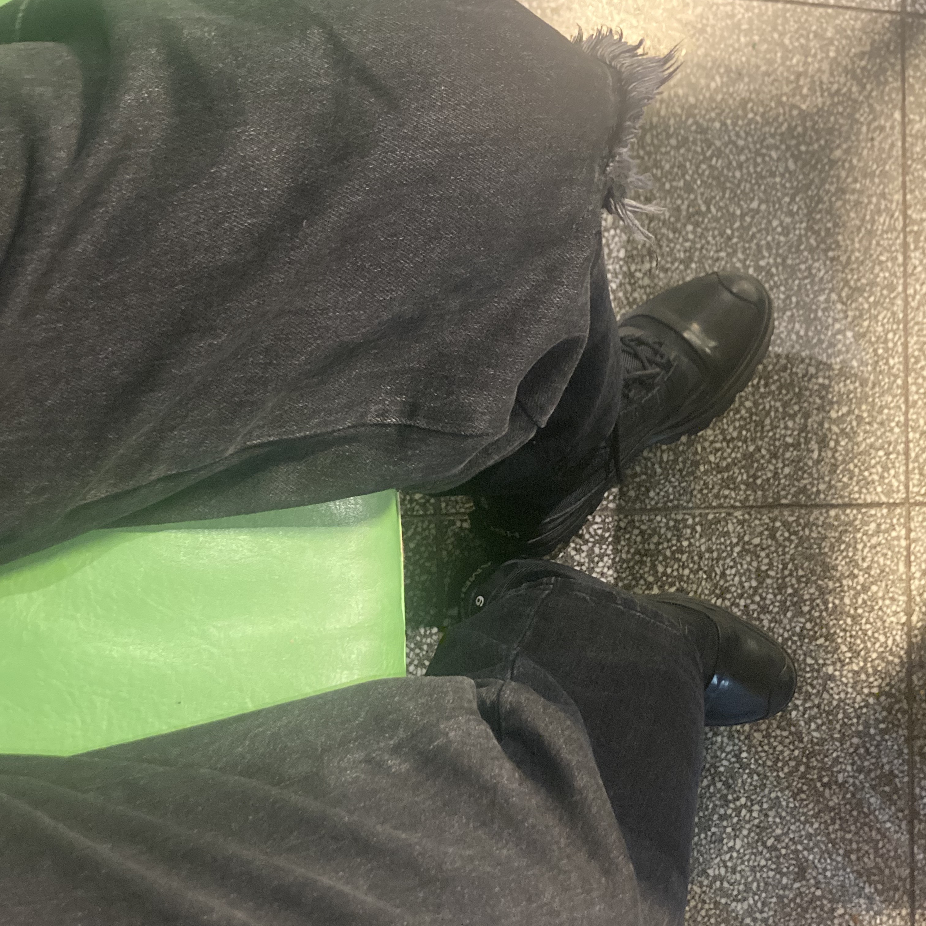 Converse x Ambush Chuck Taylor All Star Duck Boot Black 착용 스타일 - 2