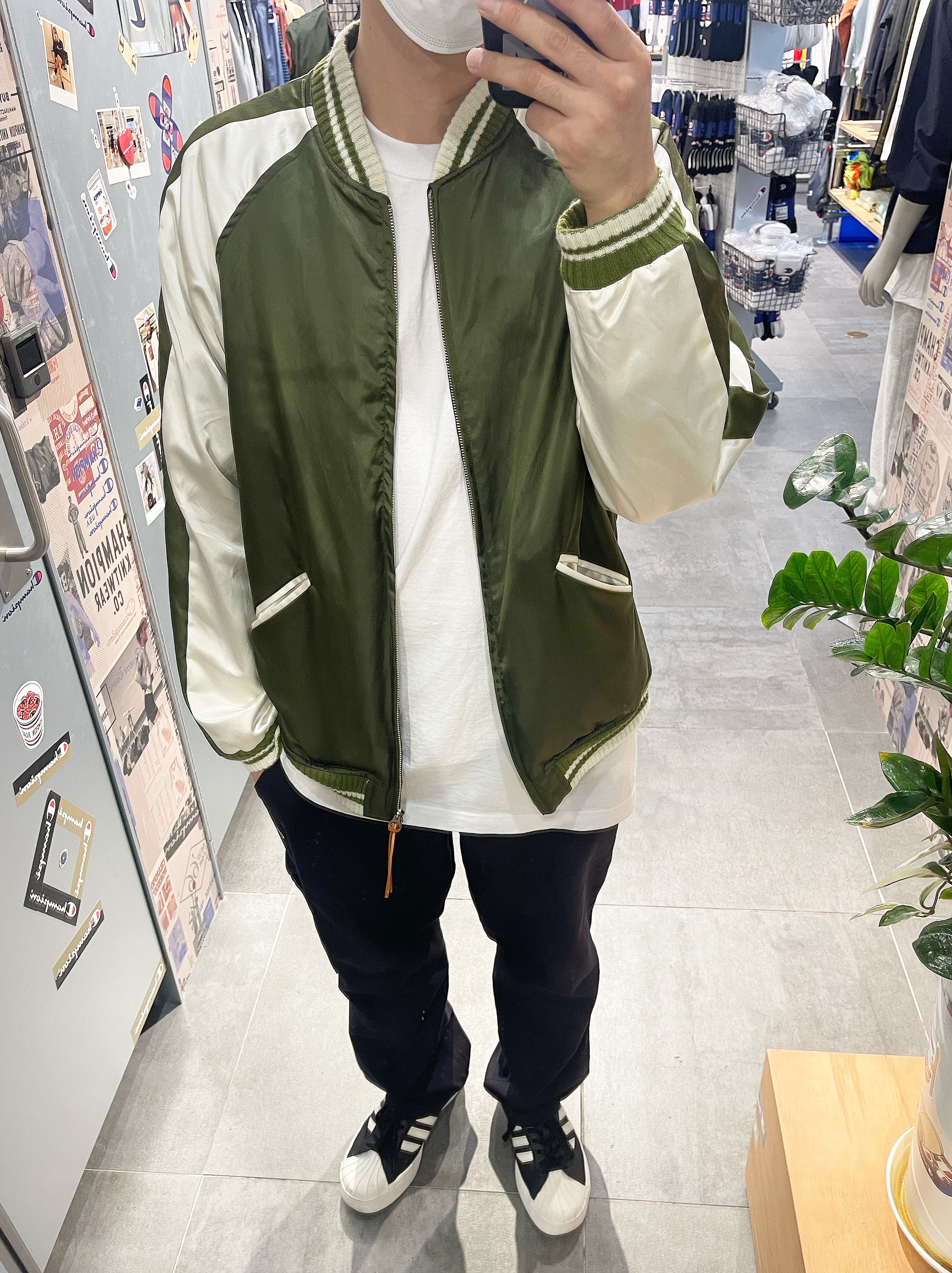 Y-3 Yohji Star Black White 착용 스타일