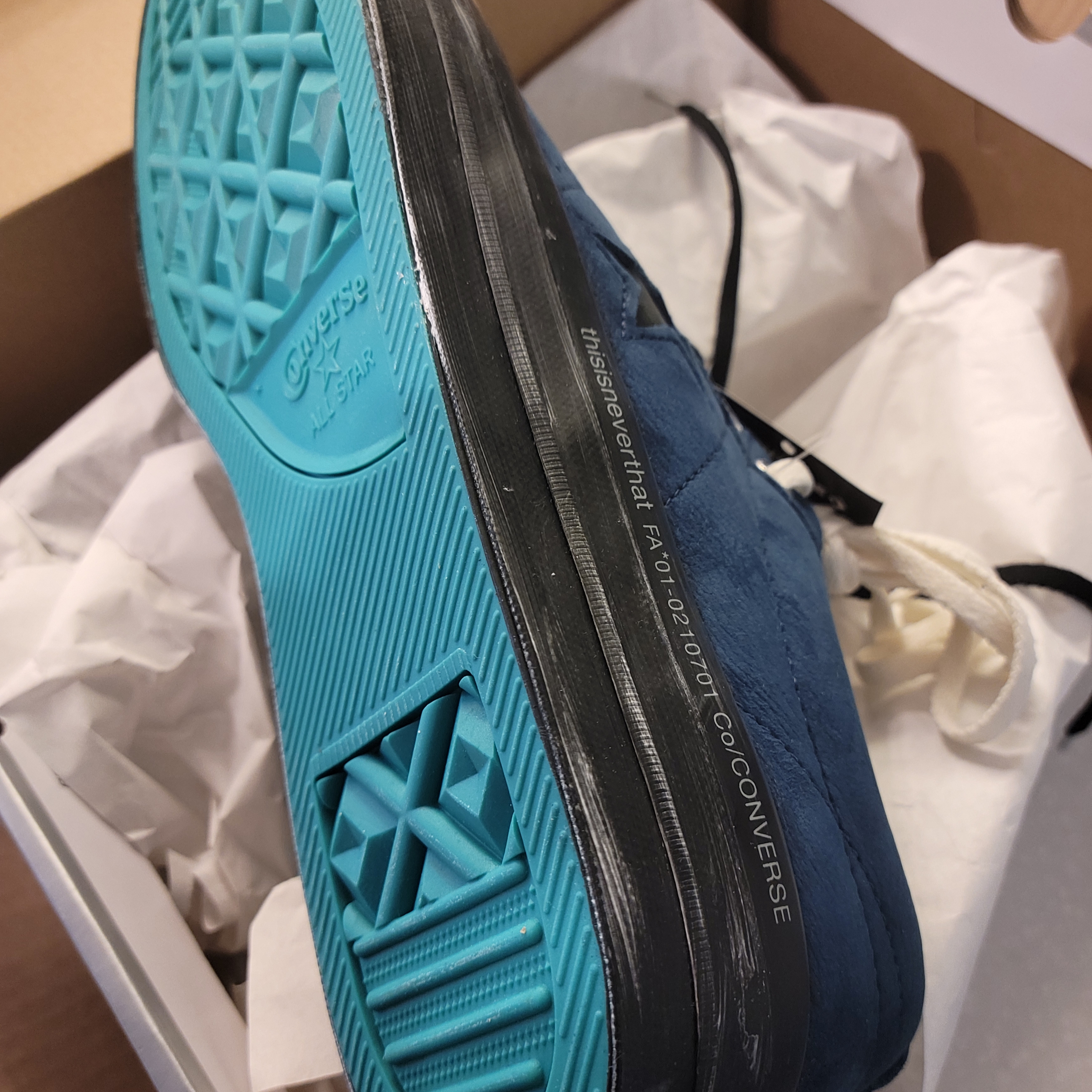 Converse x Thisisneverthat One Star Ox Poseidon 착용 스타일 - 1