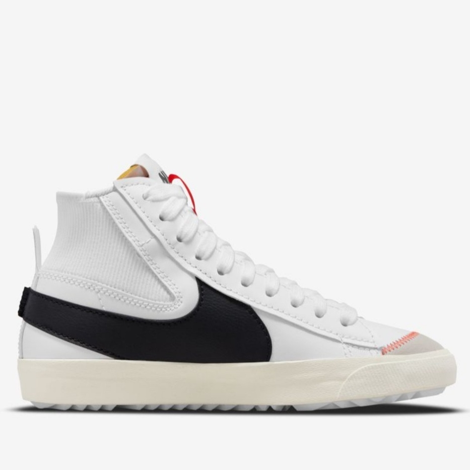 Nike Blazer Mid '77 Jumbo White and Black 착용 스타일 - 3