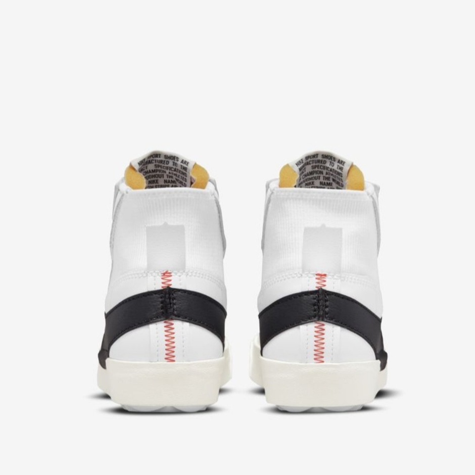 Nike Blazer Mid '77 Jumbo White and Black 착용 스타일 - 5