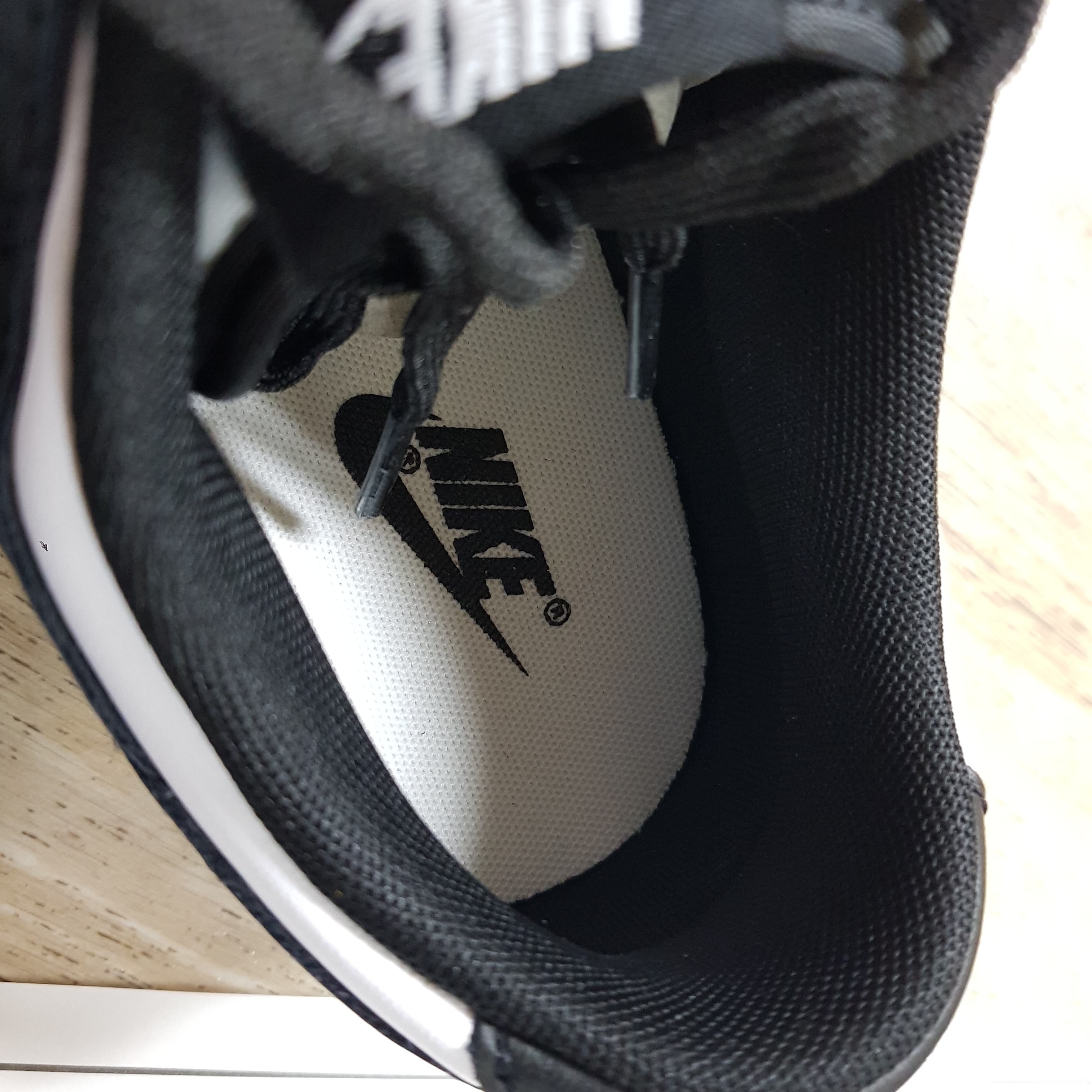 Nike Dunk Low Retro Black, (W) Nike Dunk Low Black 착용 스타일 - 5