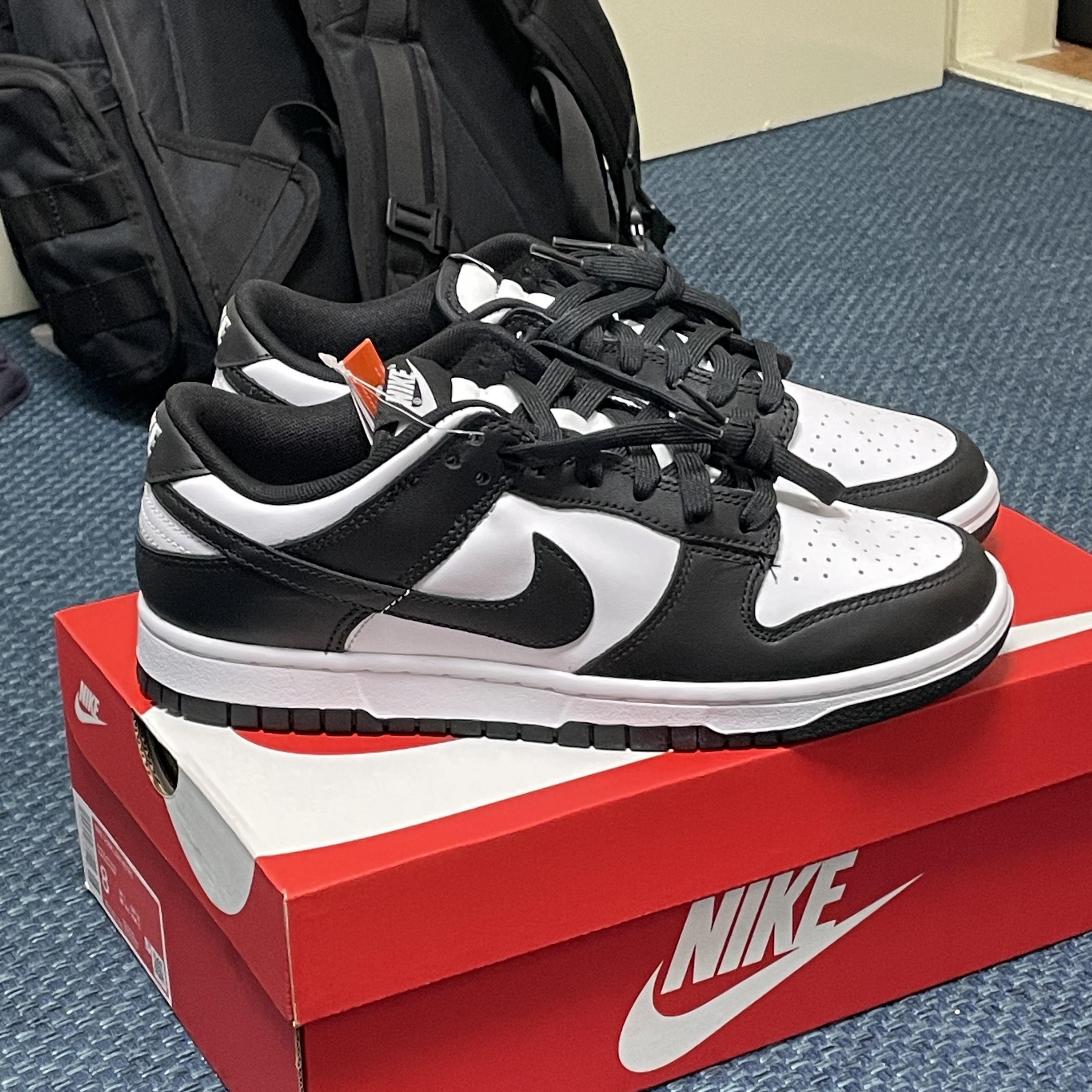 Nike Dunk Low Retro Black 착용 스타일