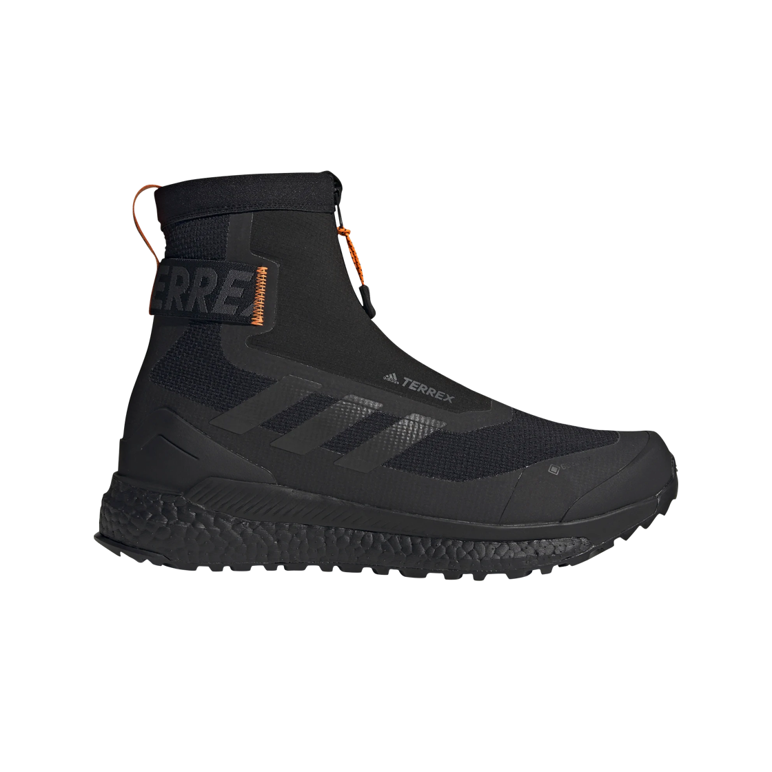 아디다스 테렉스 프리 하이커 콜드 레디 블랙 오렌지(Adidas Terrex Free Hiker Cold.RDY Black Orange) - 1