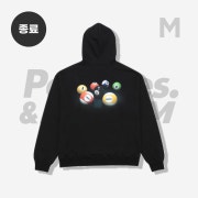 [KREAM Exclusive] Peaches. & KREAM Lotto Hoodie Black (M)