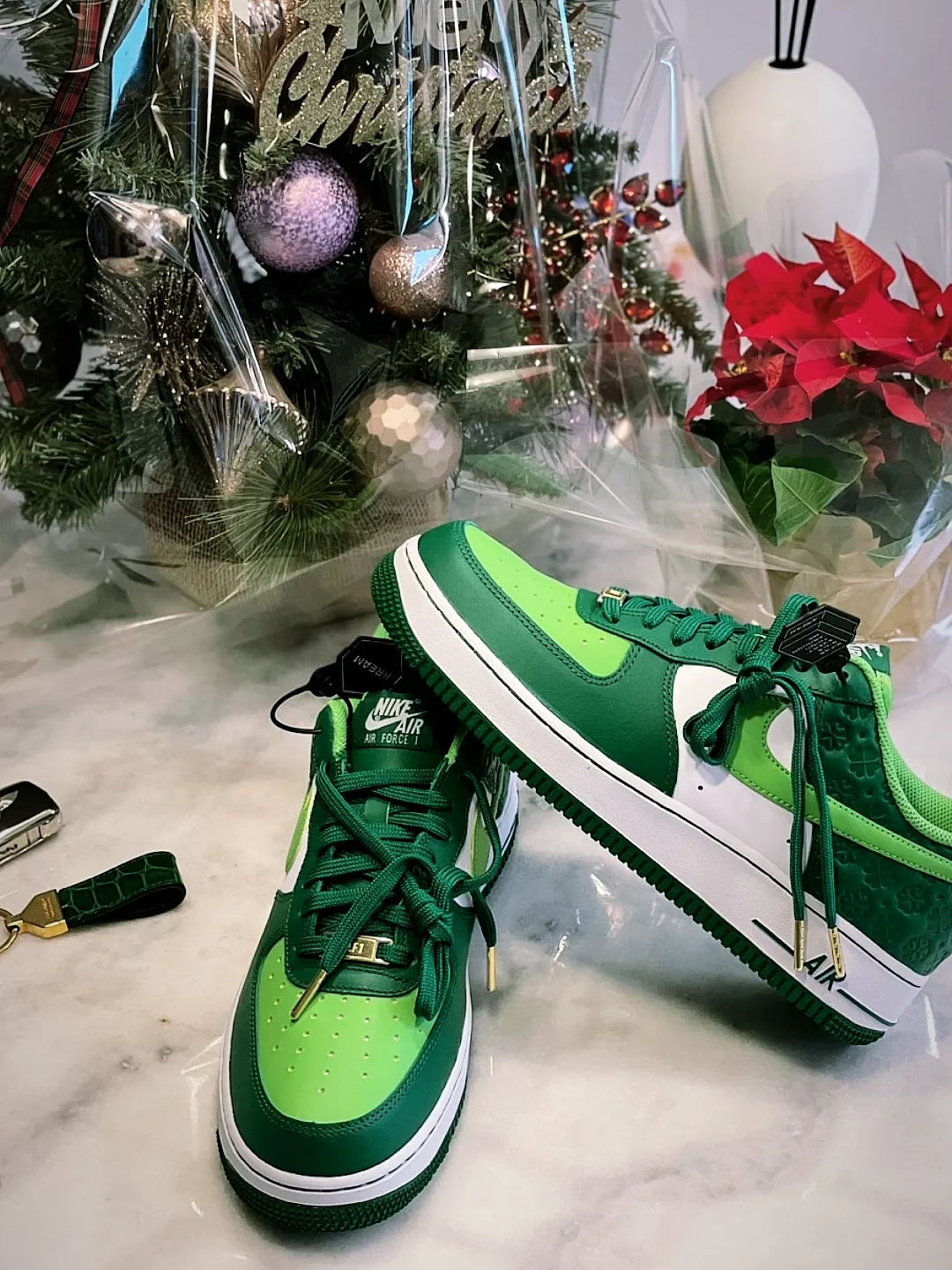 Nike Air Force 1 Low Saint Patrick's Day 착용 스타일 - 3