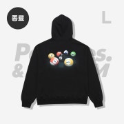 [KREAM Exclusive] Peaches. & KREAM Lotto Hoodie Black (L)