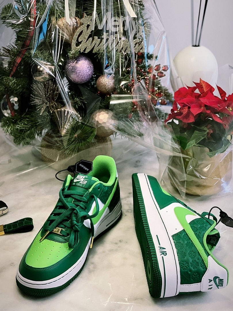 Nike Air Force 1 Low Saint Patrick's Day 착용 스타일 - 1