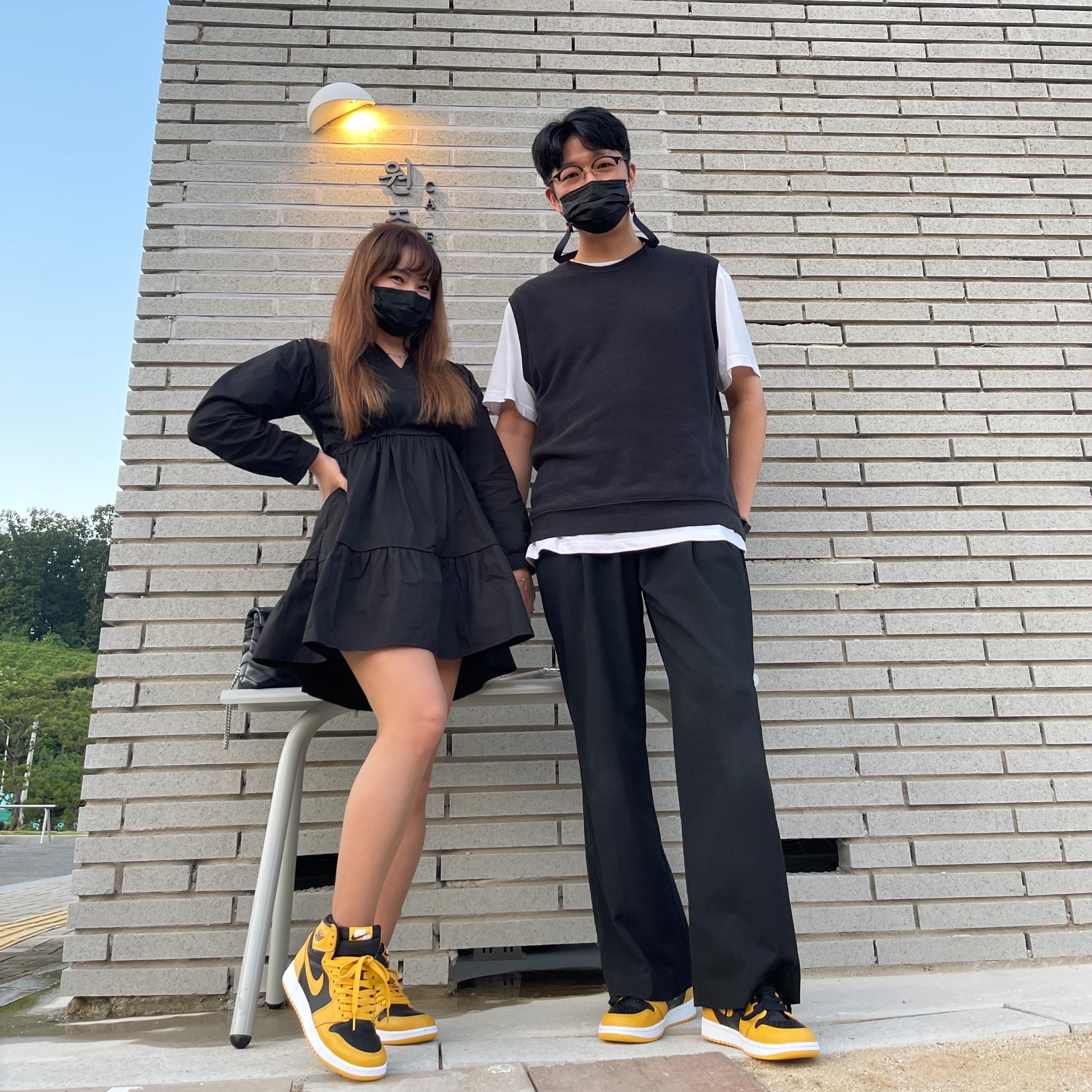 Jordan 1 Retro High OG Pollen, (GS) Jordan 1 Retro High OG Pollen 착용 스타일