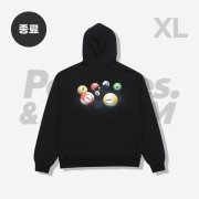 [KREAM Exclusive] Peaches. & KREAM Lotto Hoodie Black (XL)