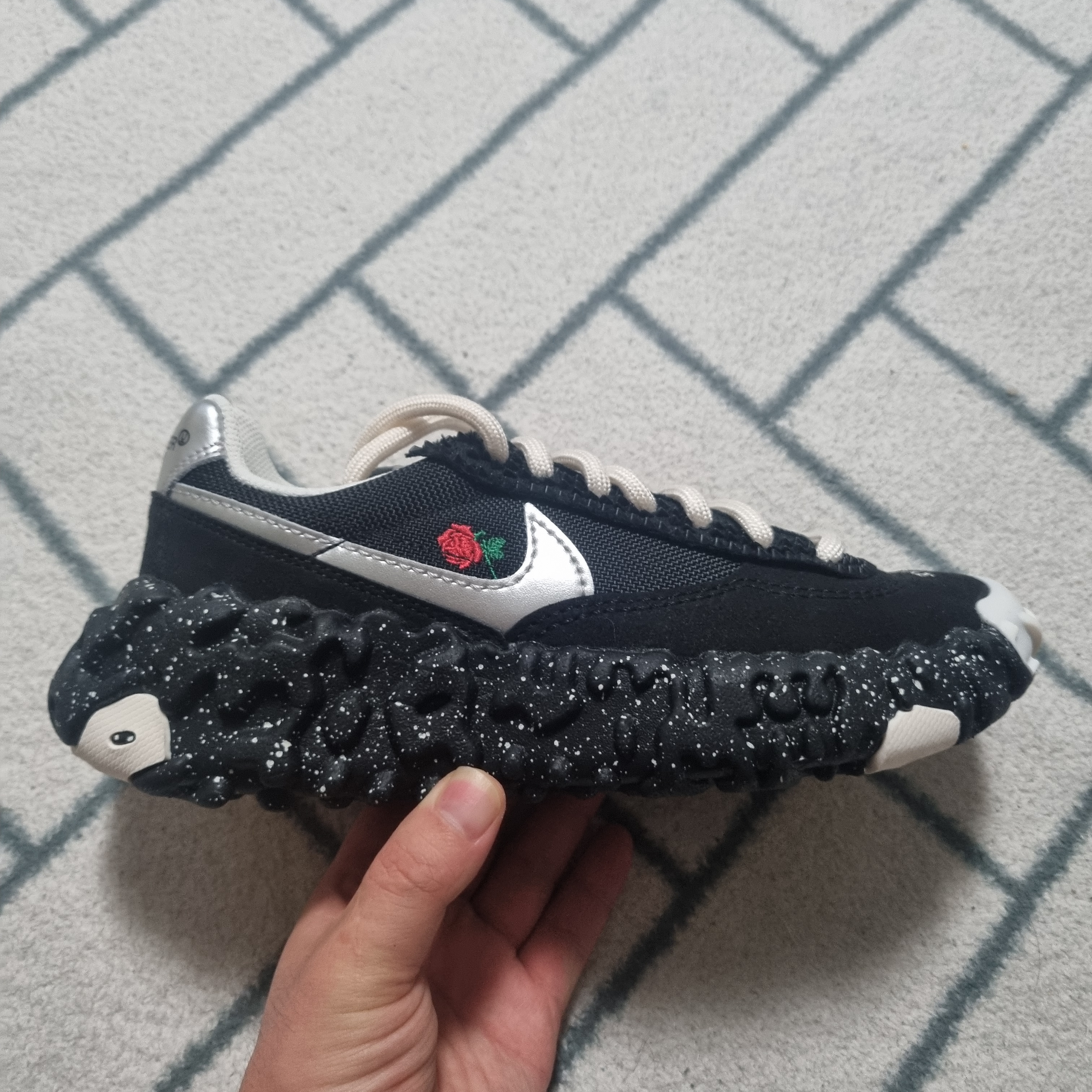 Nike x Undercover Overbreak SP Black 착용 스타일 - 2