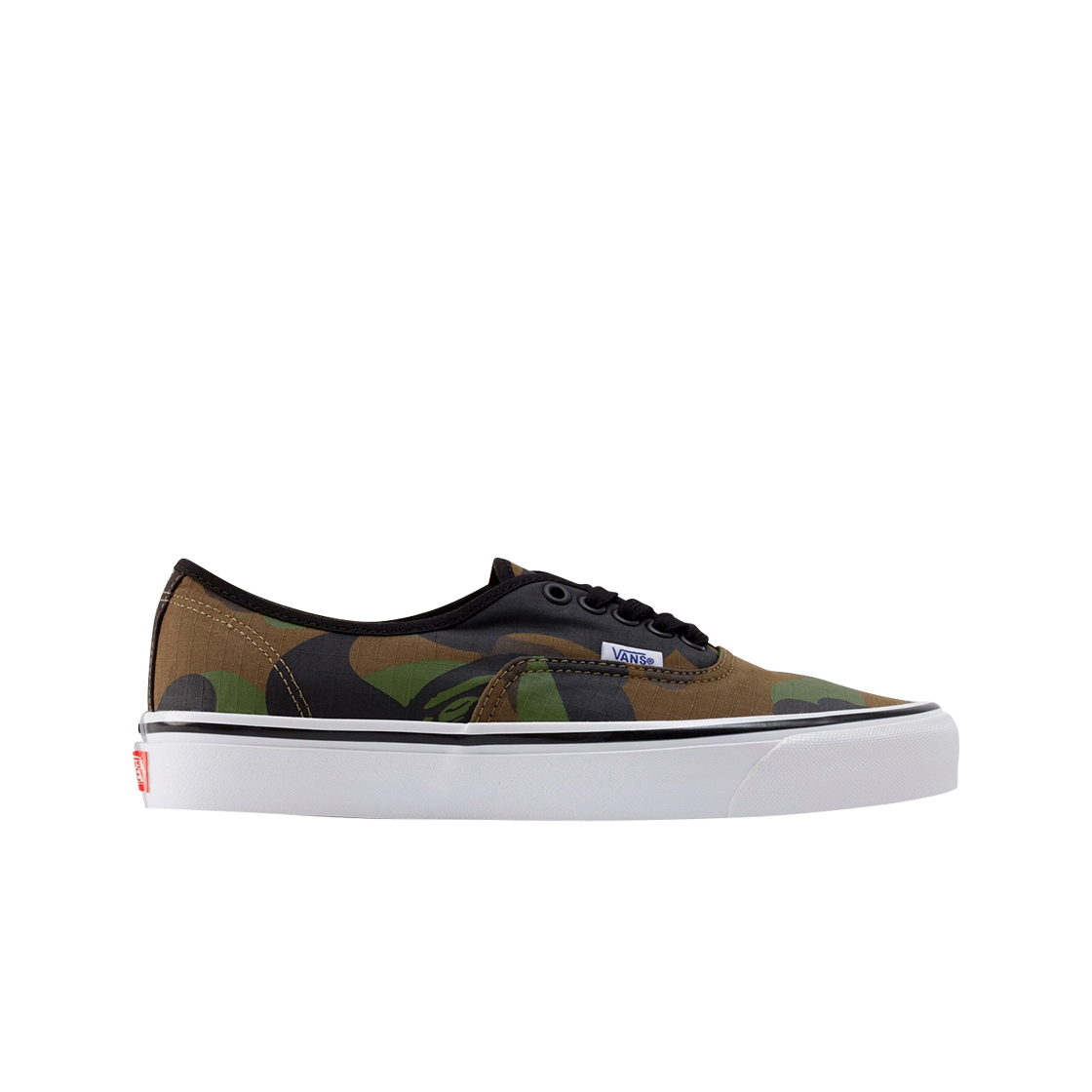 반스 x 베이프 어센틱 44 DX 퍼스트 카모 그린(Vans x BAPE Authentic 44 DX 1st Camo Green)