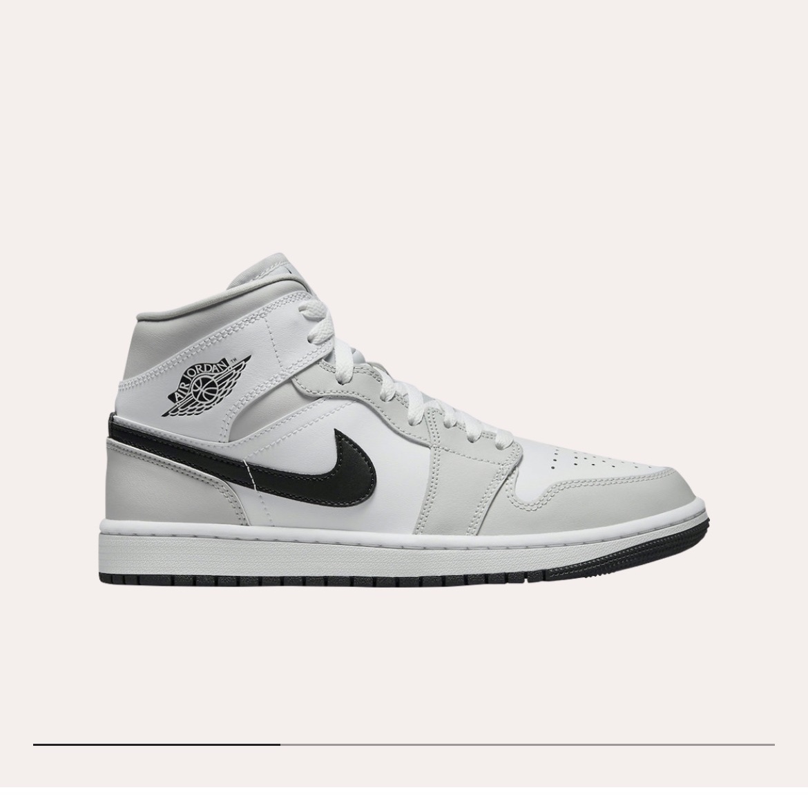 (W) Jordan 1 Mid Grey Fog 착용 스타일