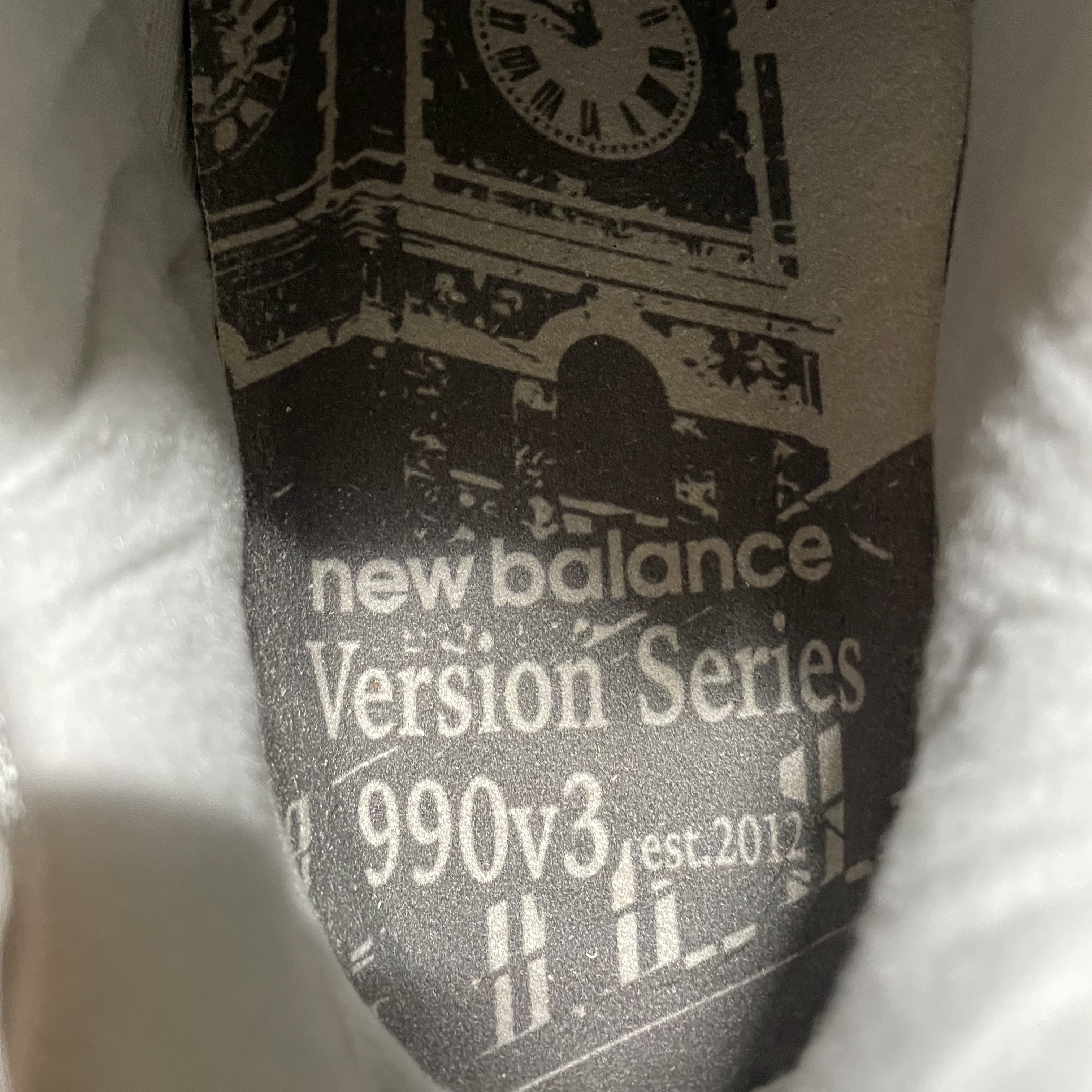 New Balance 990vs3 Made in USA Grey - D Standard 착용 스타일 - 2