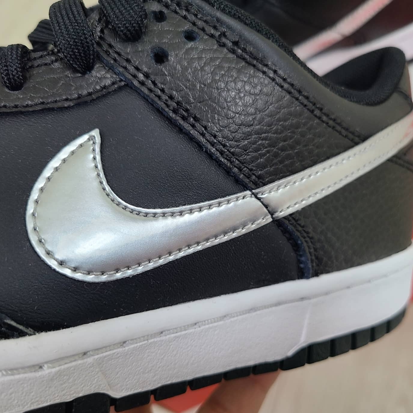 (GS) Nike x NBA Dunk Low Spurs, Nike x Diamond Supply Co. SB Dunk Low Black Diamond 착용 스타일 - 4
