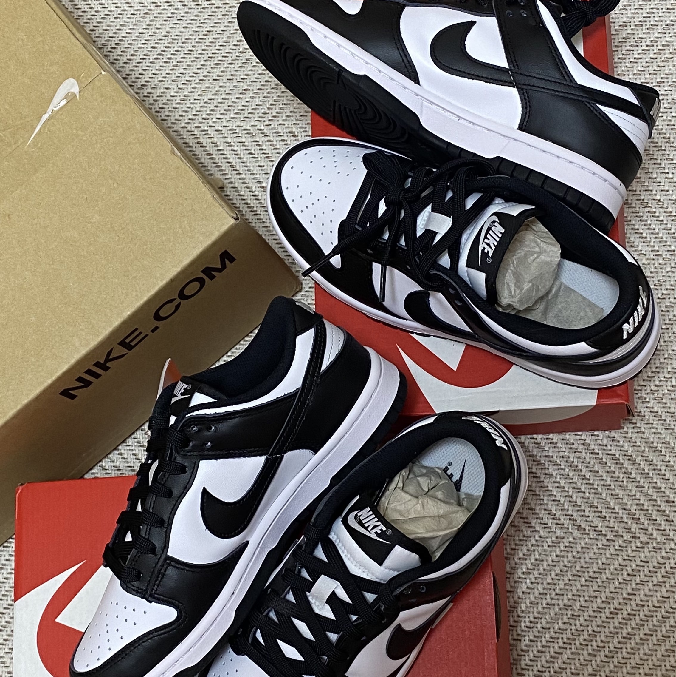 (W) Nike Dunk Low Black 착용 스타일