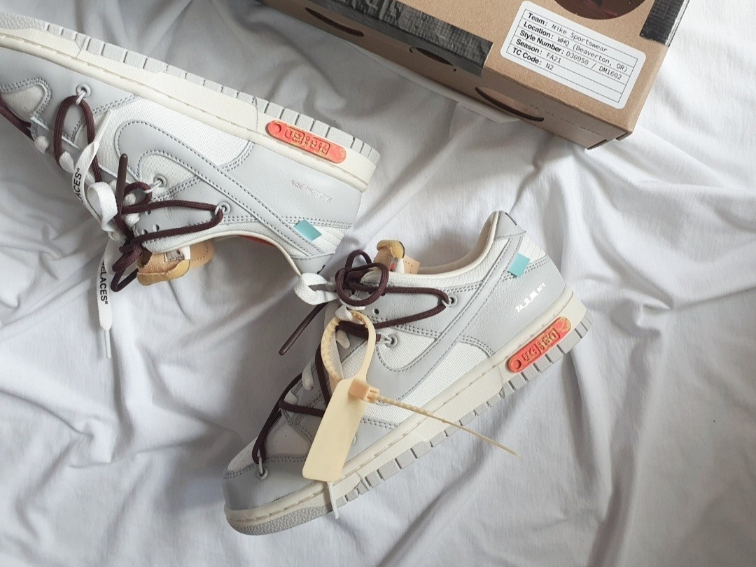 Nike x Off-White Dunk Low The 50 - Lot 46 착용 스타일 - 1