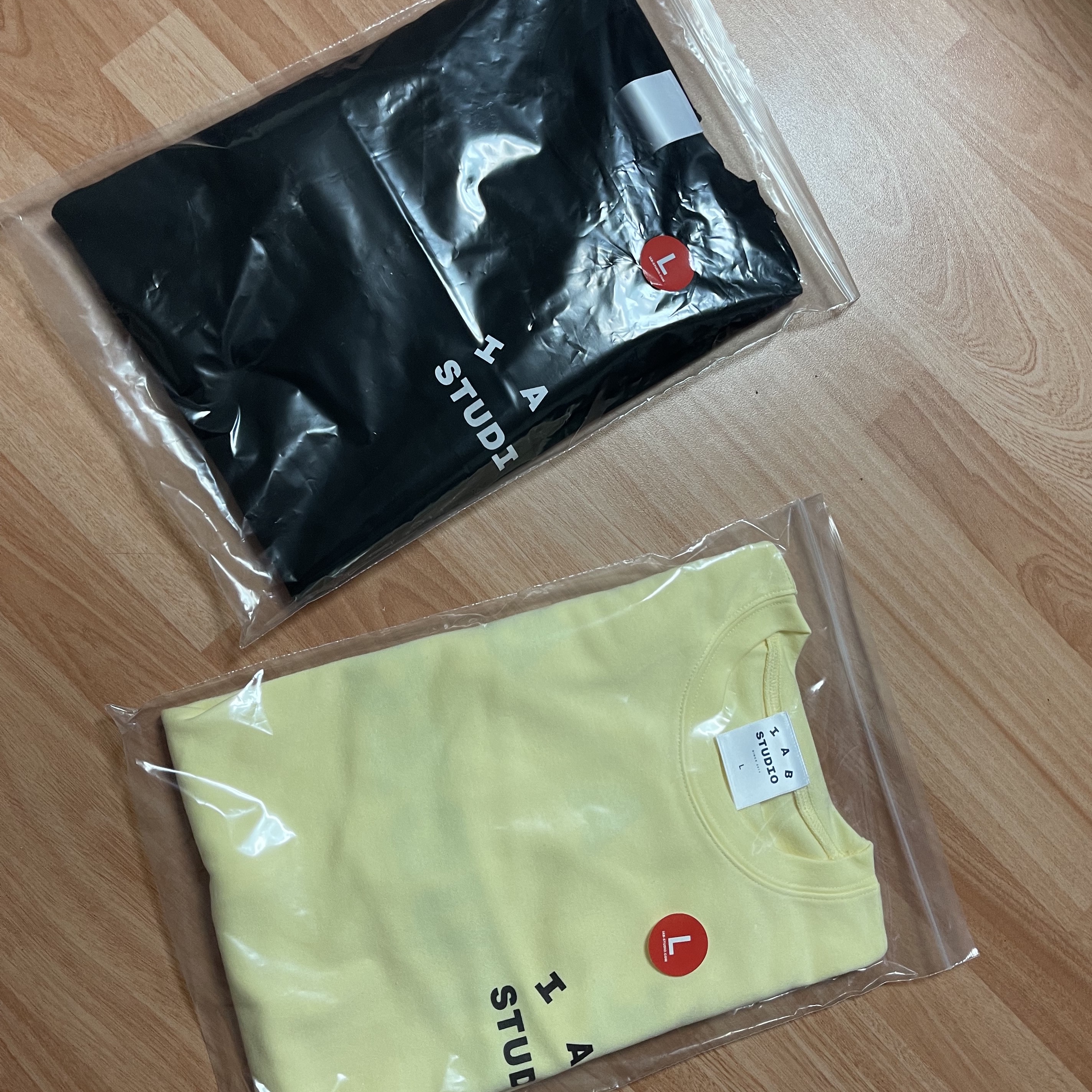 IAB Studio Long Sleeve Black for Worksout, IAB Studio Long Sleeve Lemon 착용 스타일