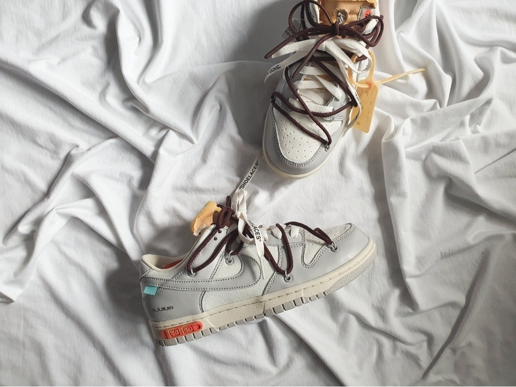Nike x Off-White Dunk Low The 50 - Lot 46 착용 스타일 - 3