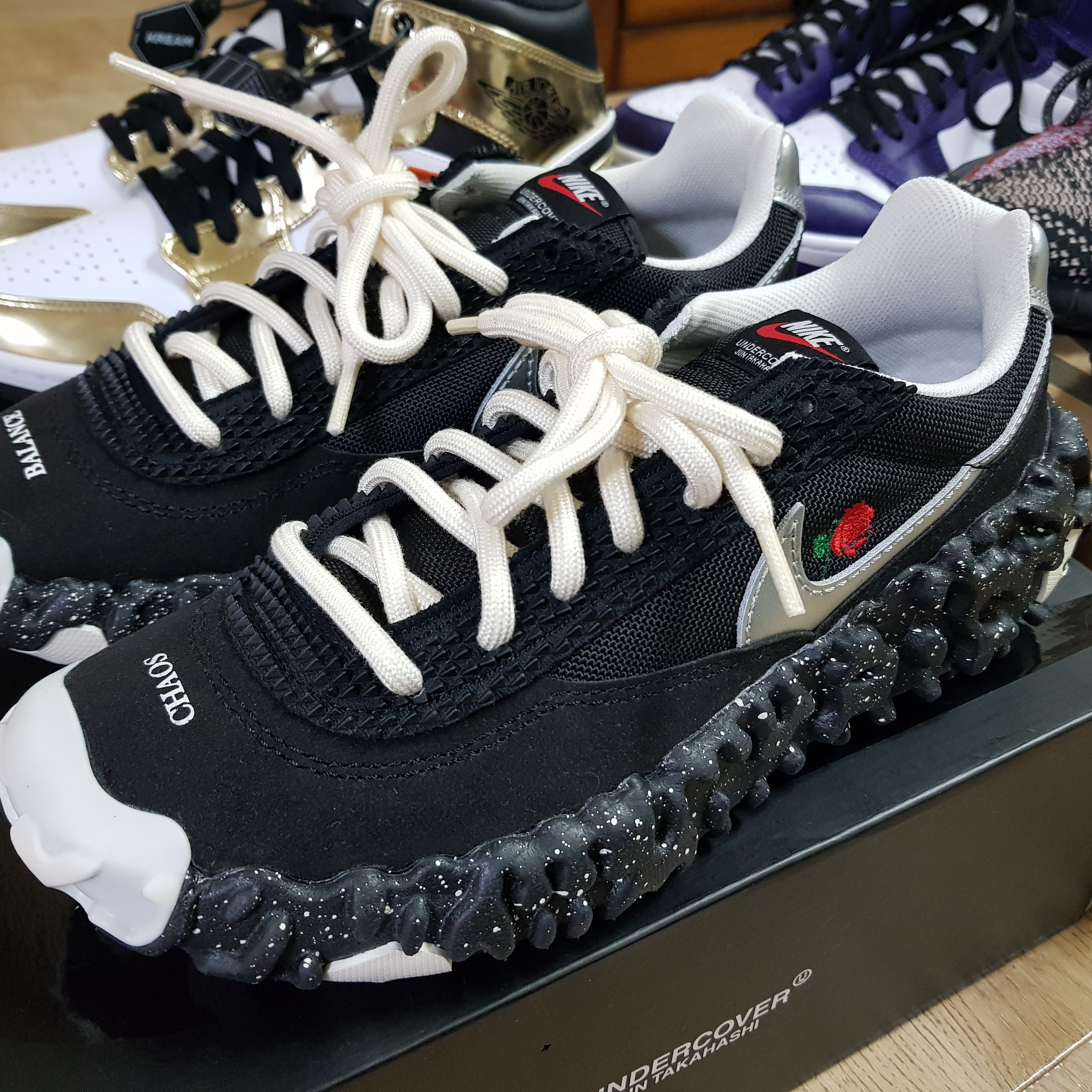 Nike x Undercover Overbreak SP Black 착용 스타일 - 1