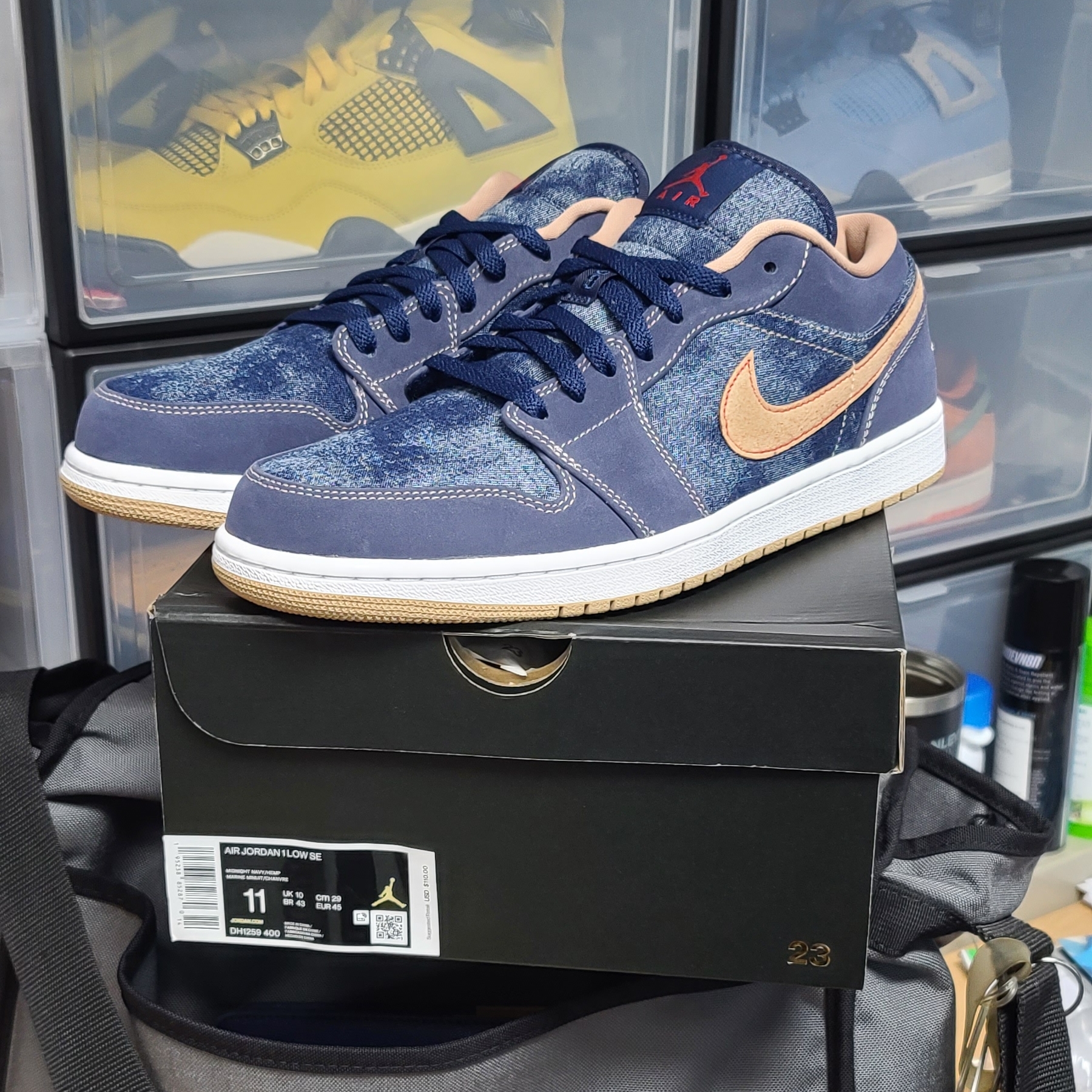 Jordan 1 Low SE Denim 착용 스타일