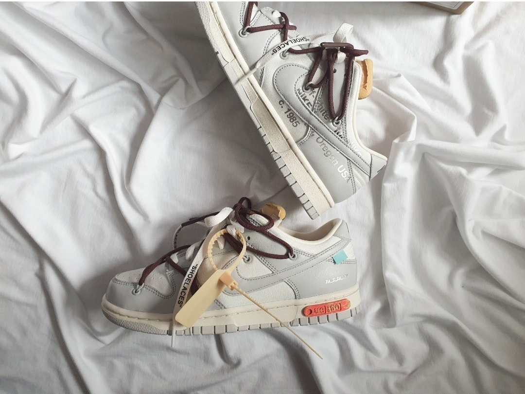 Nike x Off-White Dunk Low The 50 - Lot 46 착용 스타일 - 2