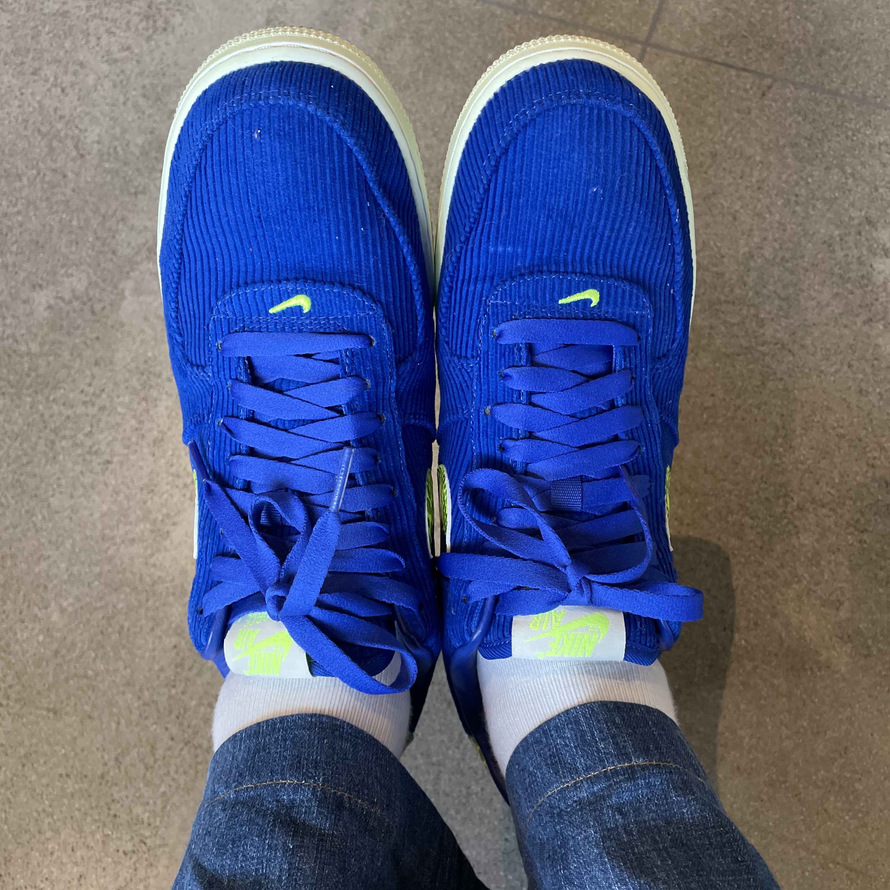 (W) Nike x Olivia Kim Air Force 1 Low No Cover 착용 스타일 - 2