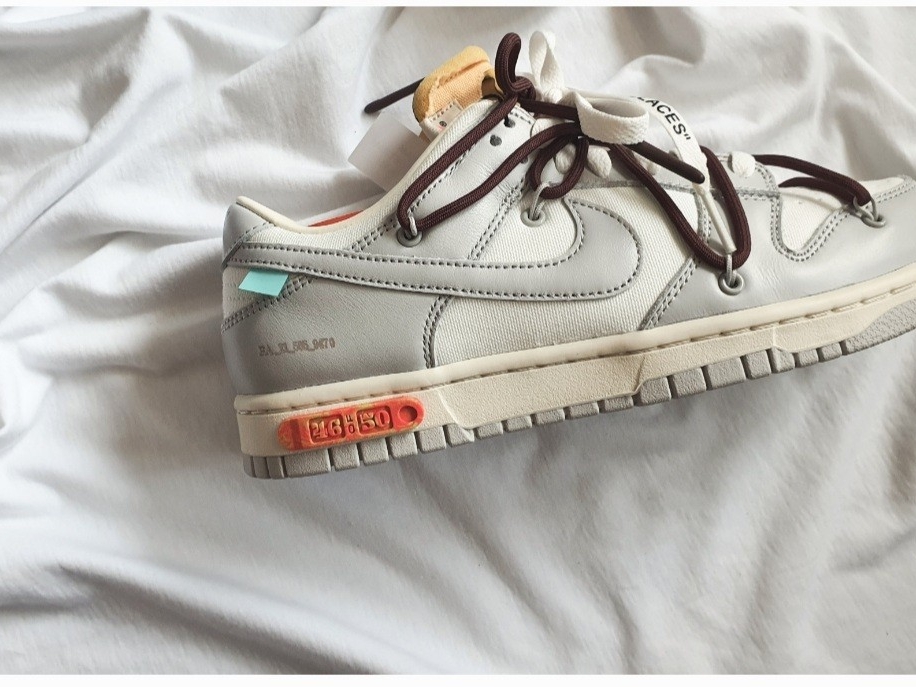 Nike x Off-White Dunk Low The 50 - Lot 46 착용 스타일 - 4
