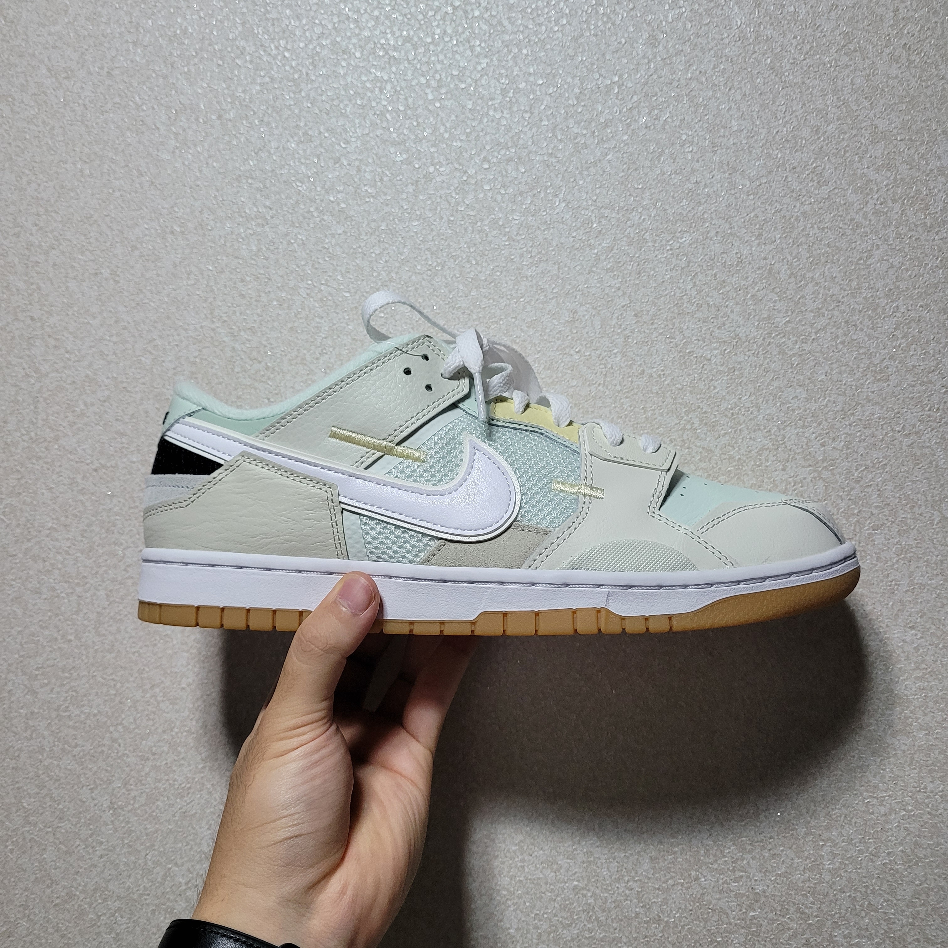 Nike Dunk Scrap Sea Glass 착용 스타일 - 2
