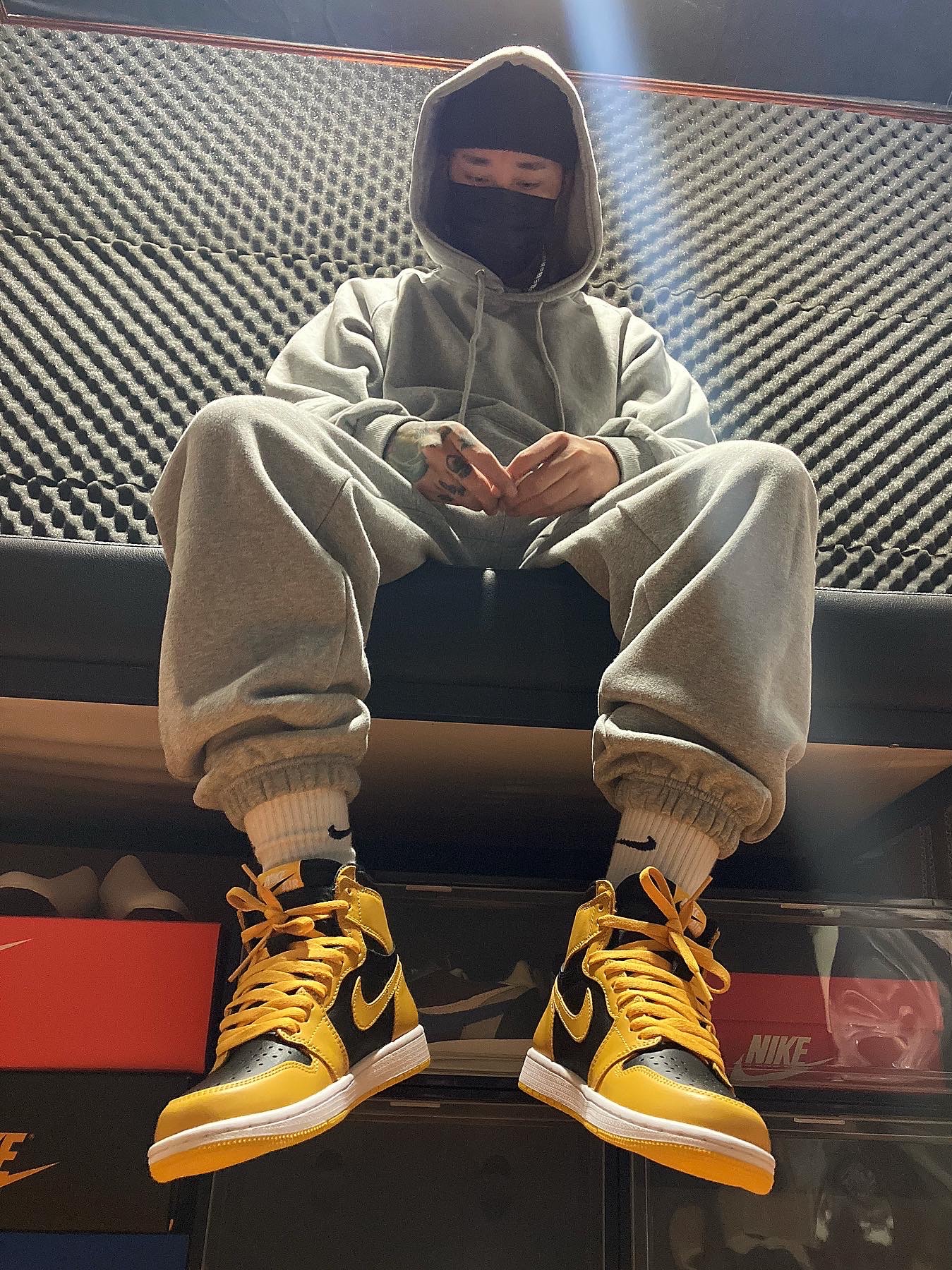 Jordan 1 Retro High OG Pollen 착용 스타일